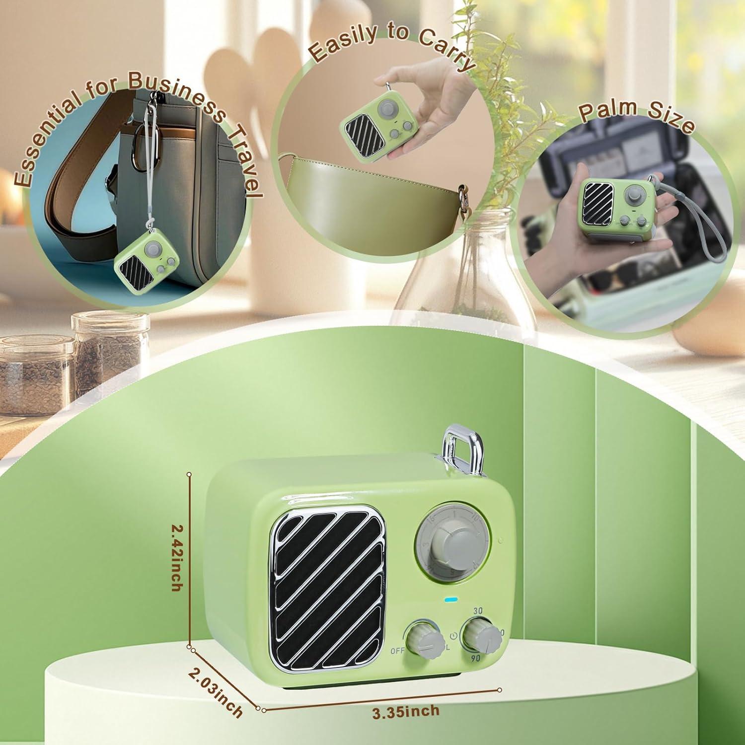 Máquina de Ruido Blanco Vita Laeta SD24 Portátil Verde