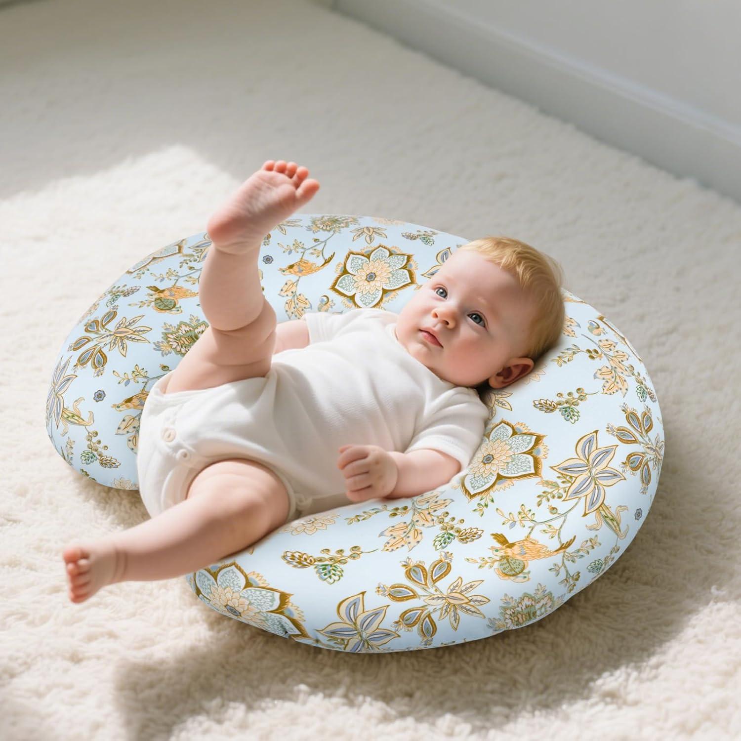 Almohada de Lactancia Ajustable x-vesolje Floral 1.06 kg