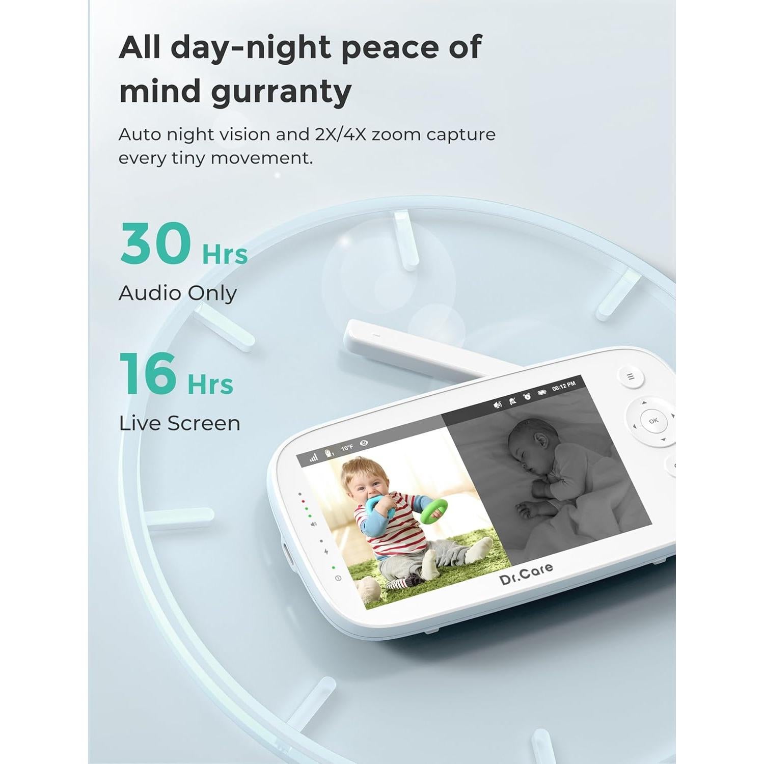 Cámara adicional Dr.Care para monitor de bebés DC-BBM001
