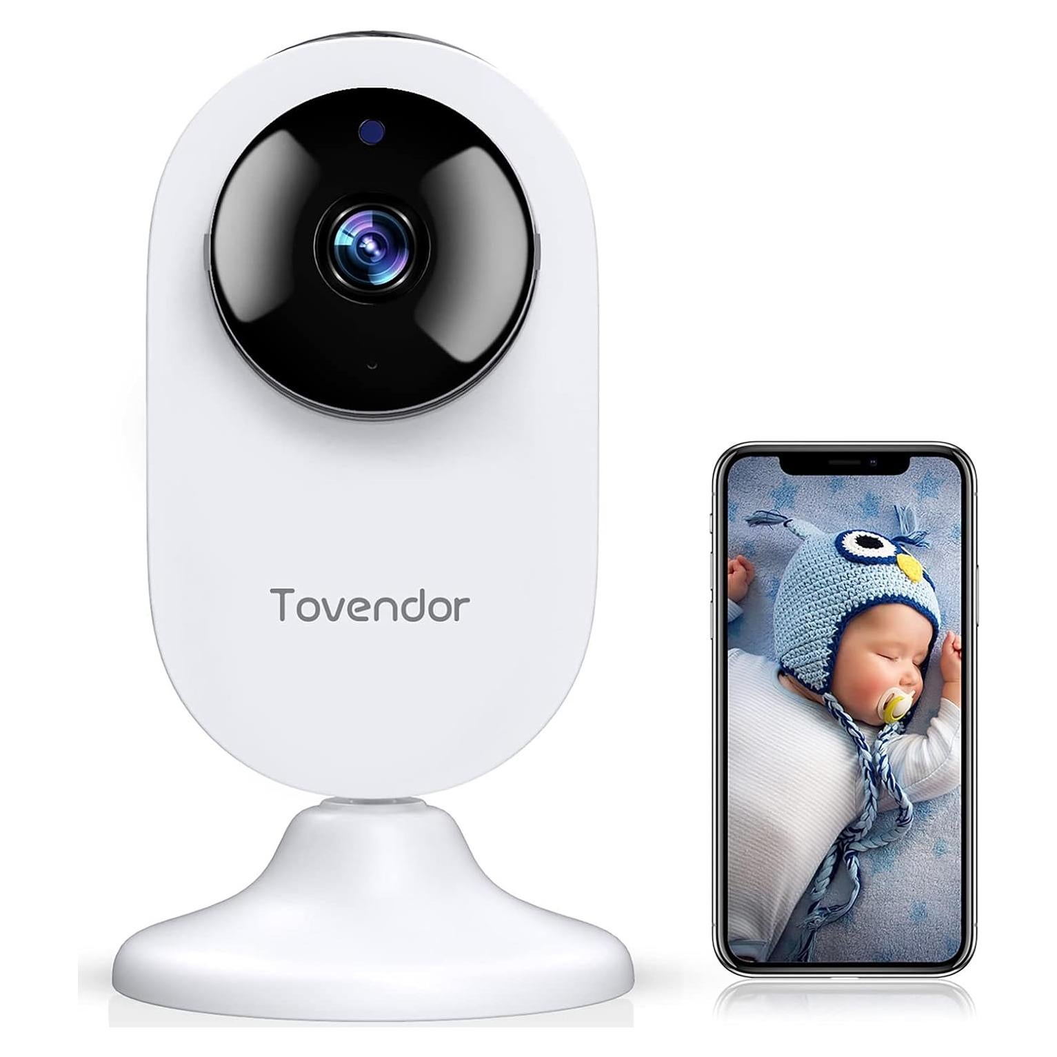 Cámara de Seguridad WiFi Tovendor 1080P con Audio Bidireccional