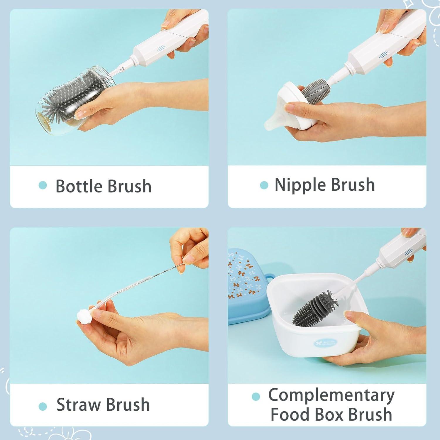 Limpiador eléctrico de biberones Zooawa ZEBBS 7 en 1