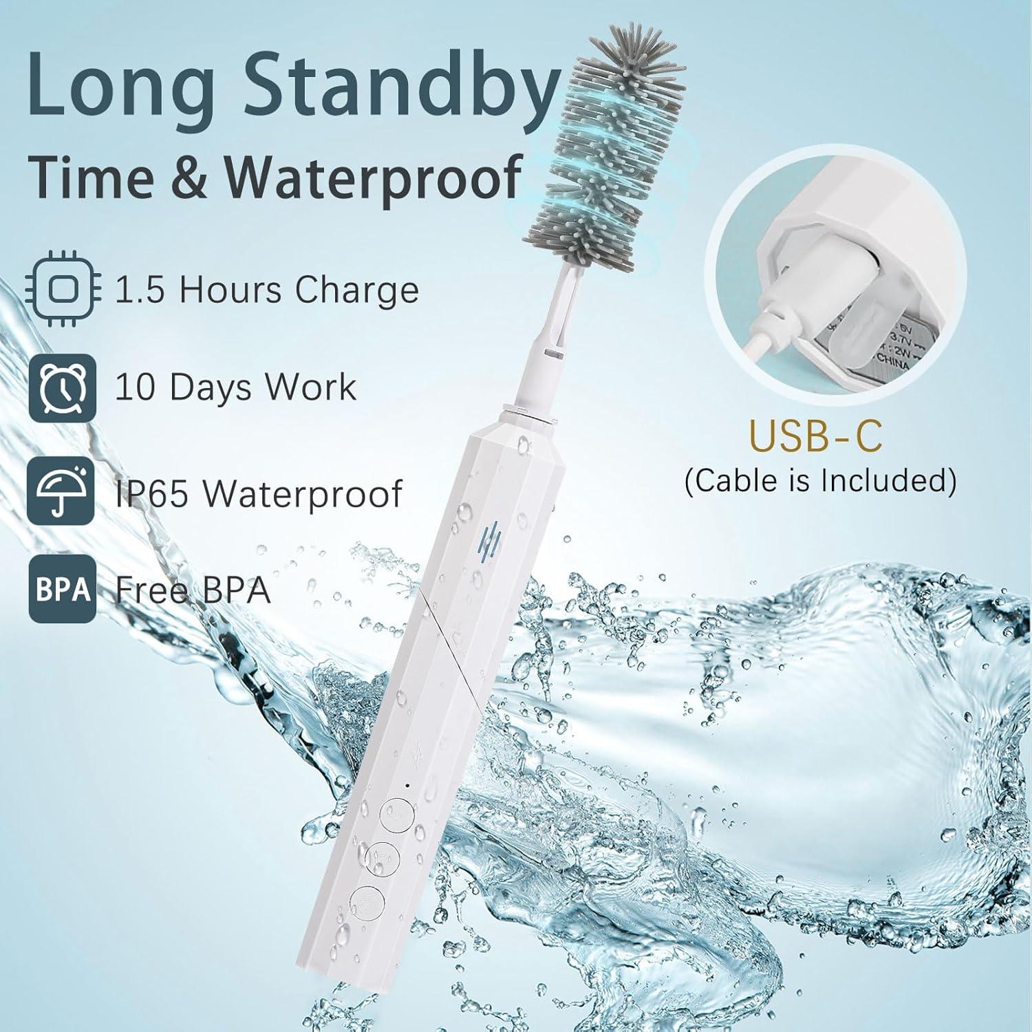 Limpiador eléctrico de biberones Zooawa ZEBBS 7 en 1