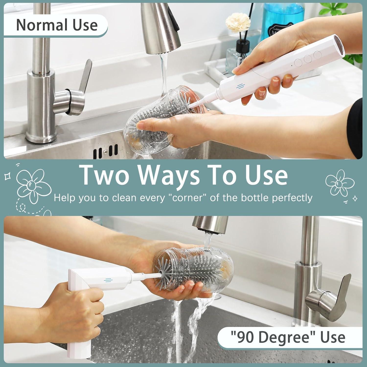 Limpiador eléctrico de biberones Zooawa ZEBBS 7 en 1