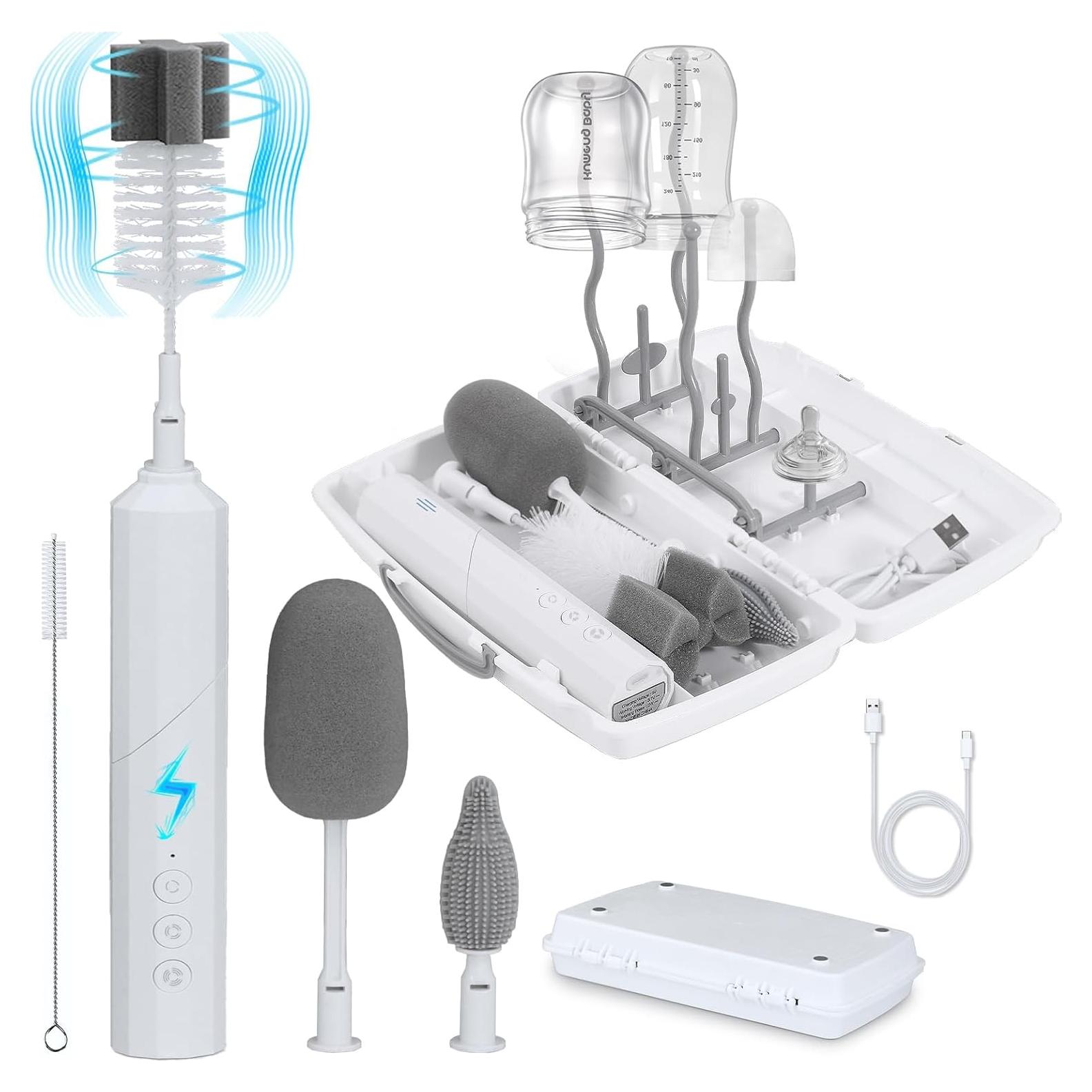 Kit Limpiador Eléctrico de Biberones Yoobao Mimo 23, 6 en 1