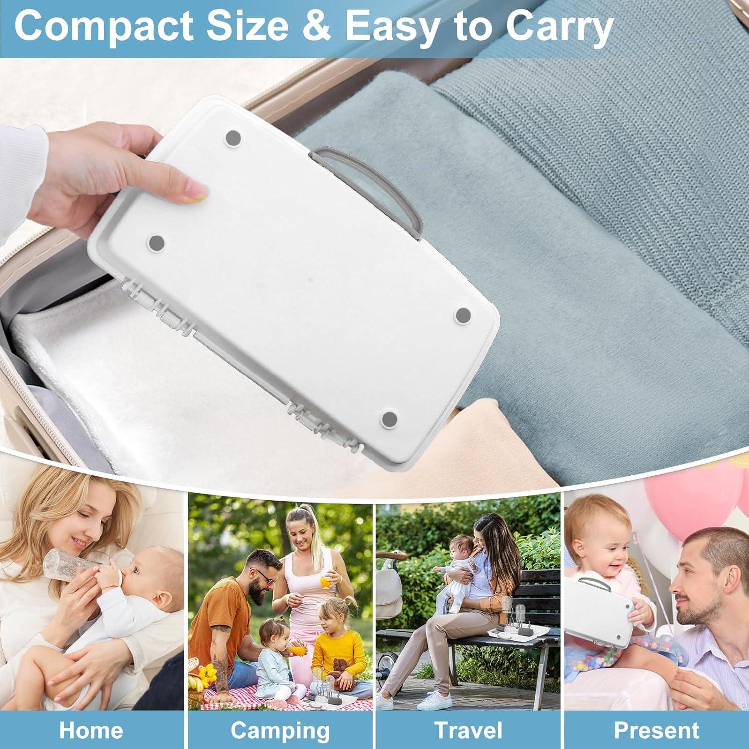 Kit Limpiador Eléctrico de Biberones Yoobao Mimo 23, 6 en 1