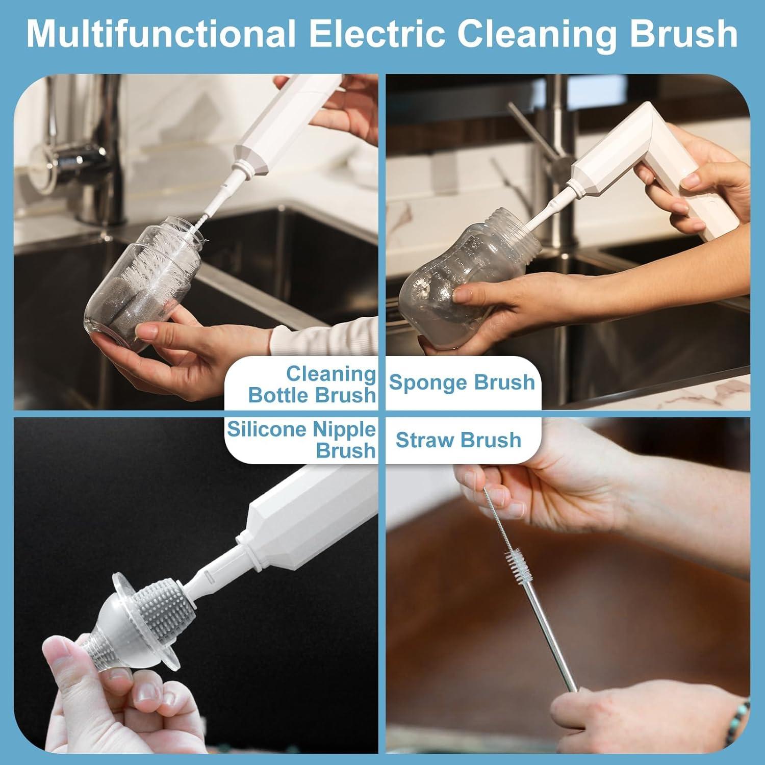 Kit Limpiador Eléctrico de Biberones Yoobao Mimo 23, 6 en 1