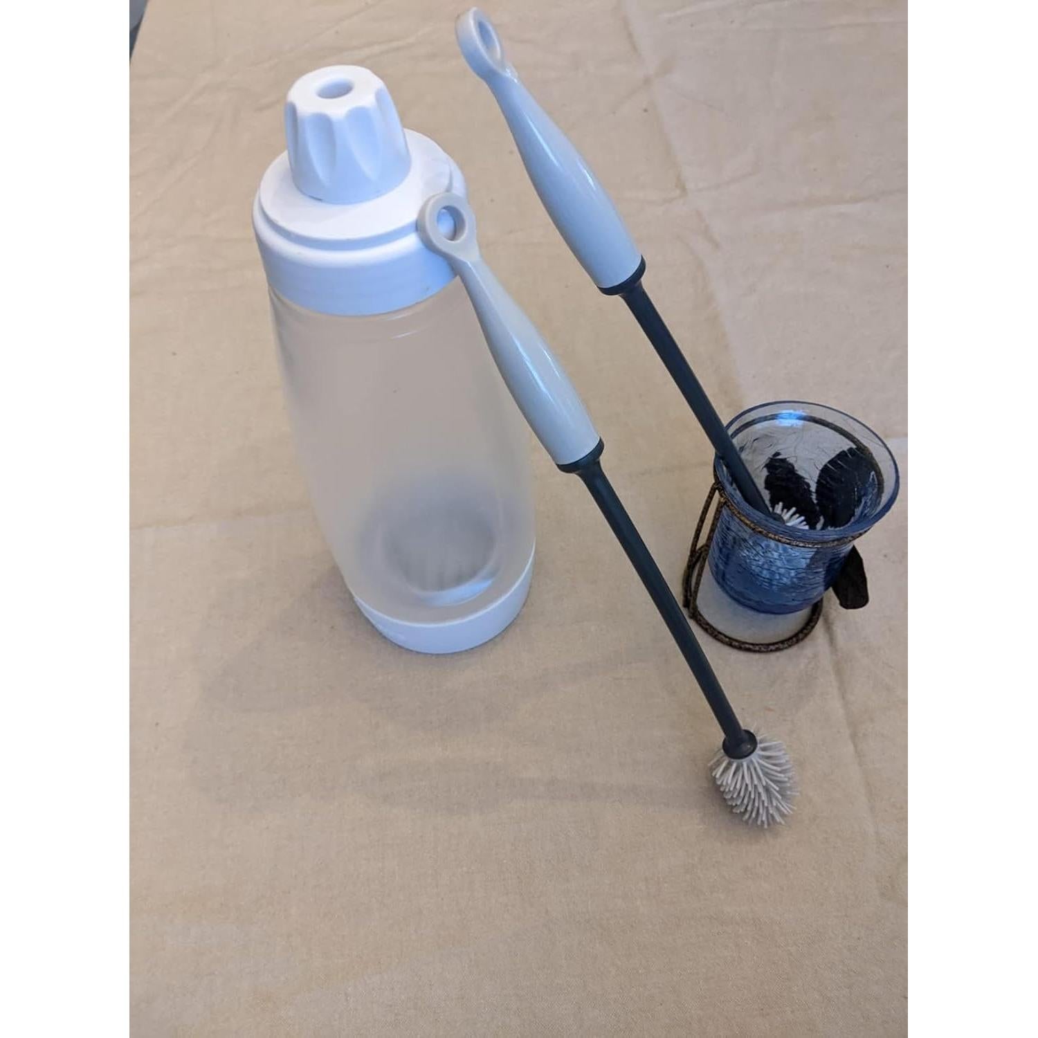 Cepillos de Silicona para Botellas Iconikal 2-Pack 30.48 cm Gris