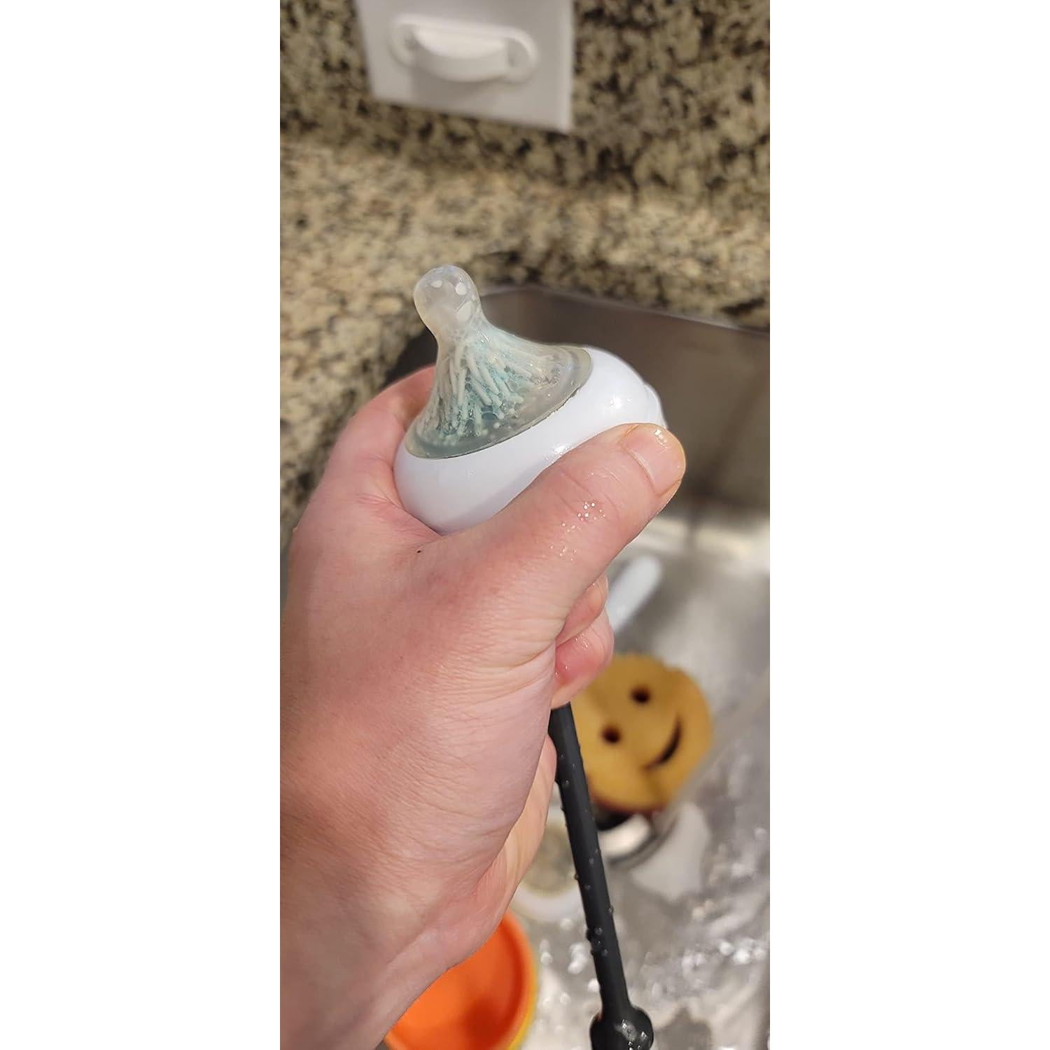 Cepillos de Silicona para Botellas Iconikal 2-Pack 30.48 cm Gris