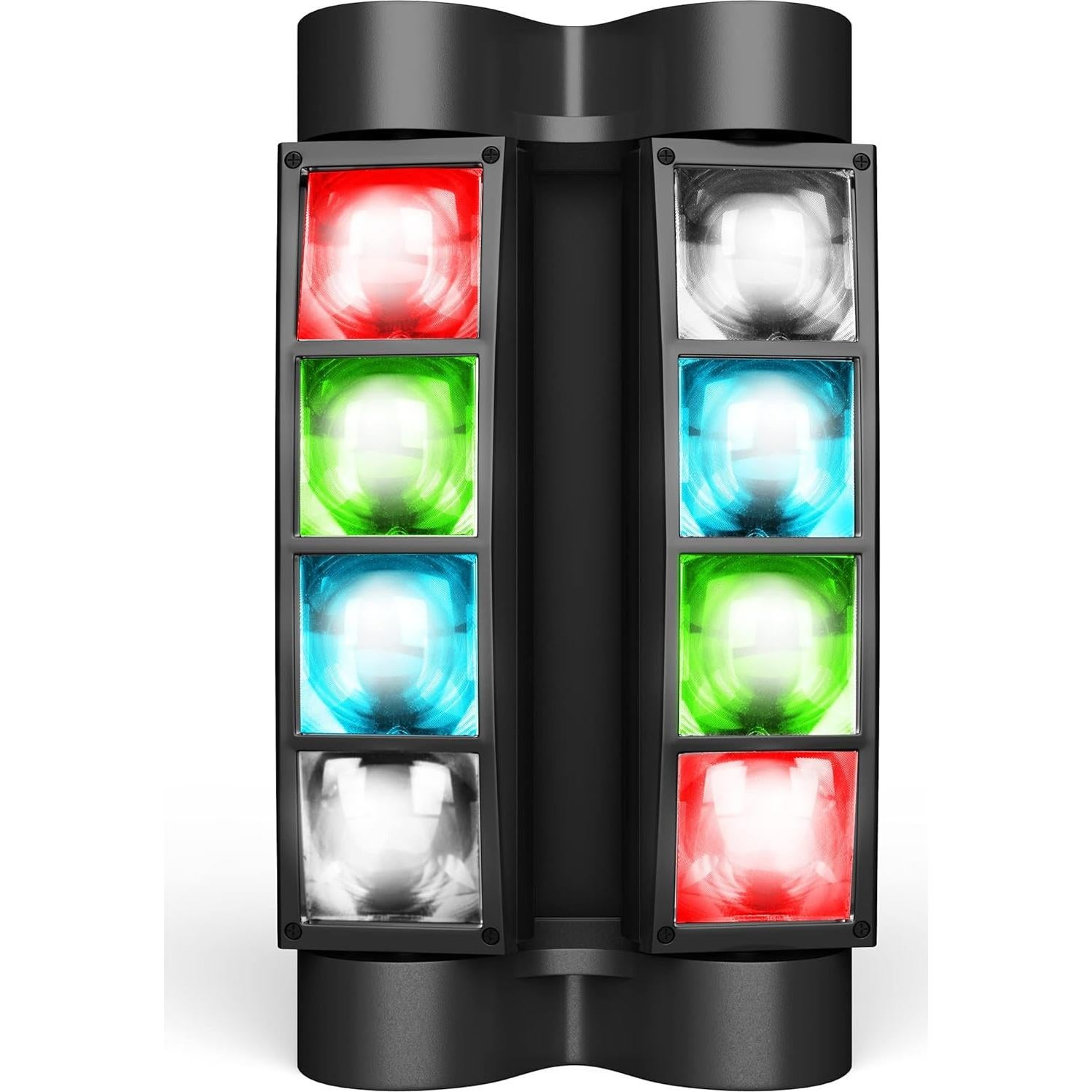 BETOPPER Luz de Escenario LED Spider RGBW 8x3W DMX-512