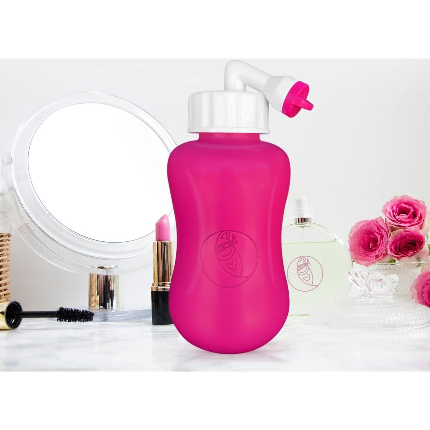 Botella Perineal Ninja Mama 355ml con Pico Angulado