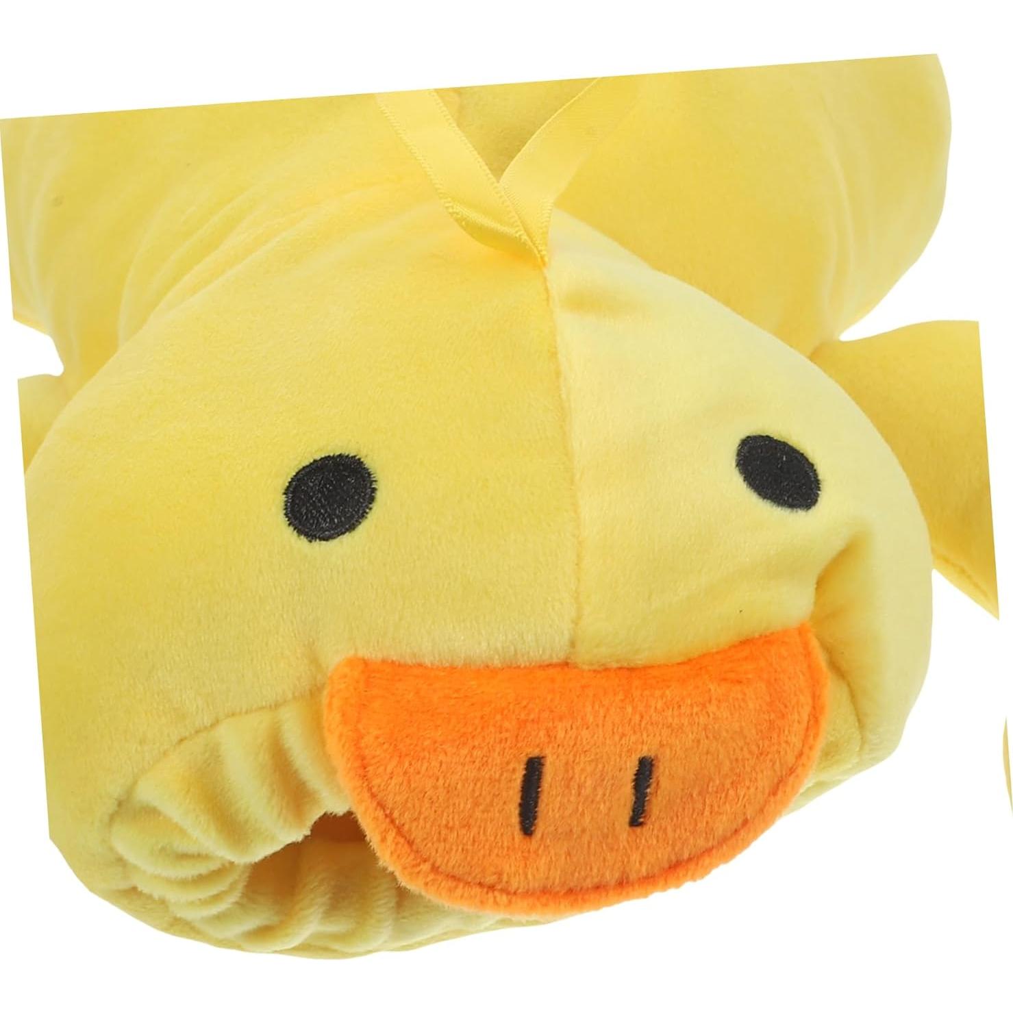 Funda Aislante de Botella de Leche Felpa Amarillo 21x16 cm