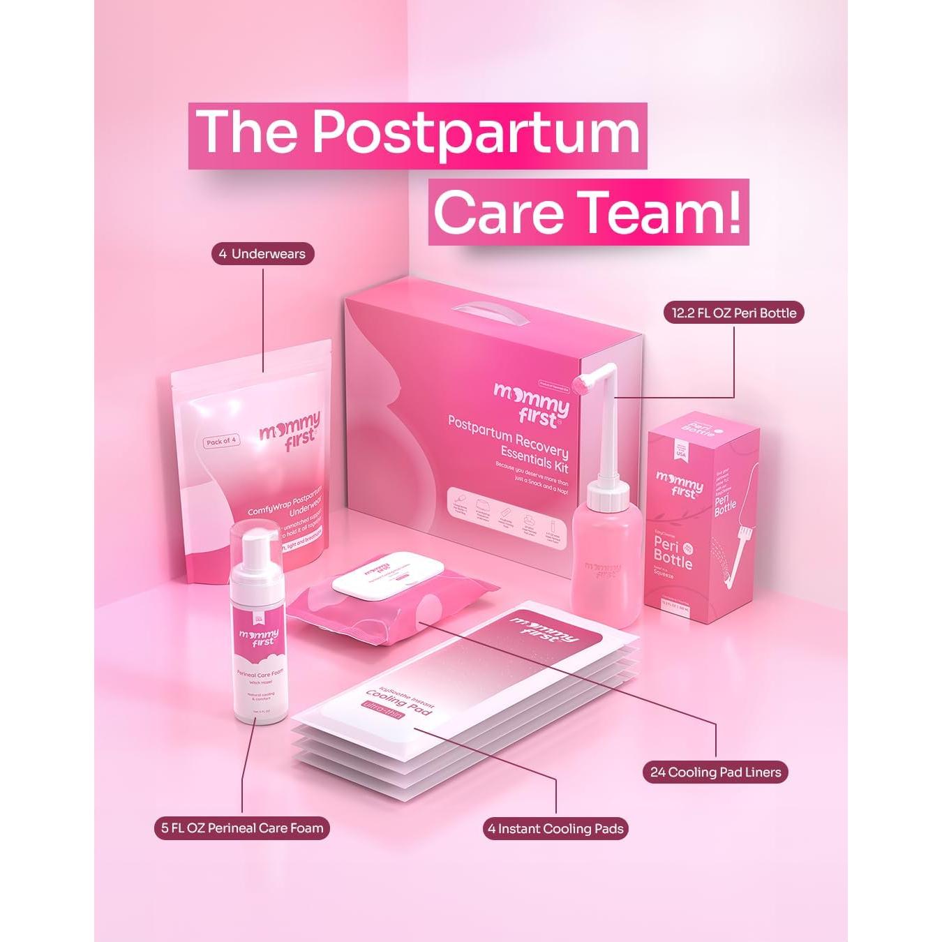 Botella Peri Neomed 12.2 oz Rosa Bebé para Cuidado Postparto