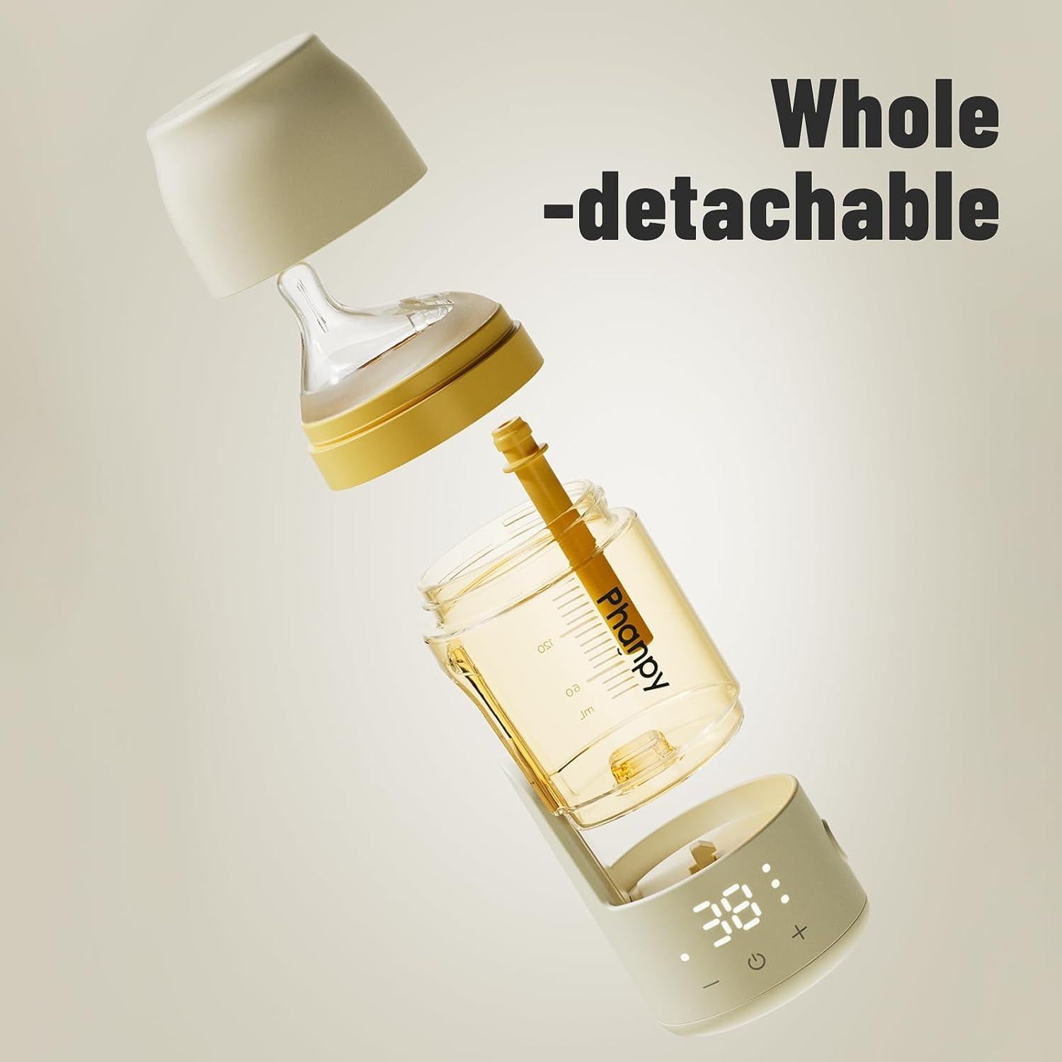 Calentador de Botellas Portátil Phanpy Anticólico 0.23 kg