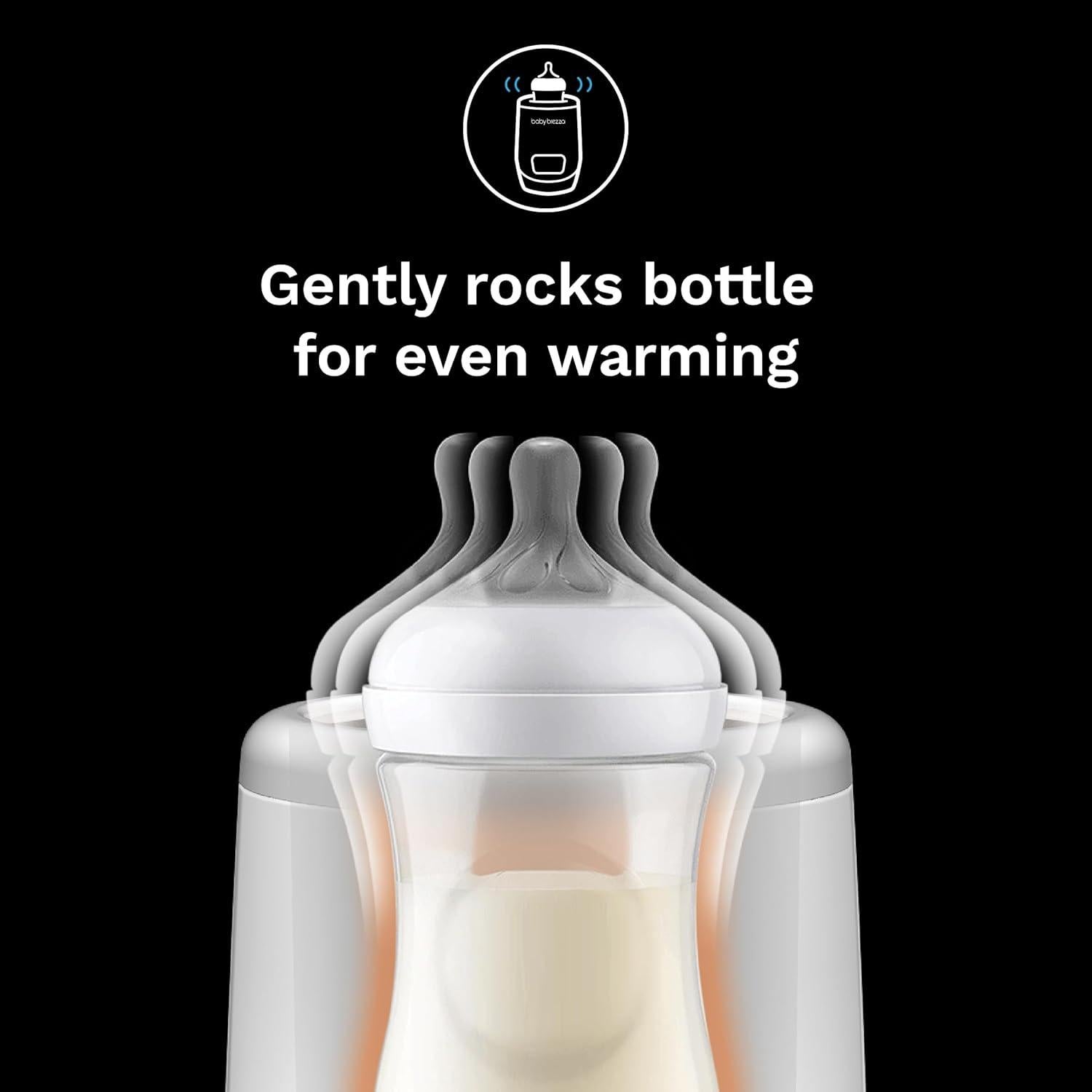 Calentador de Biberones Baby Brezza AirSwirl - Sin Agua, 100% Seco