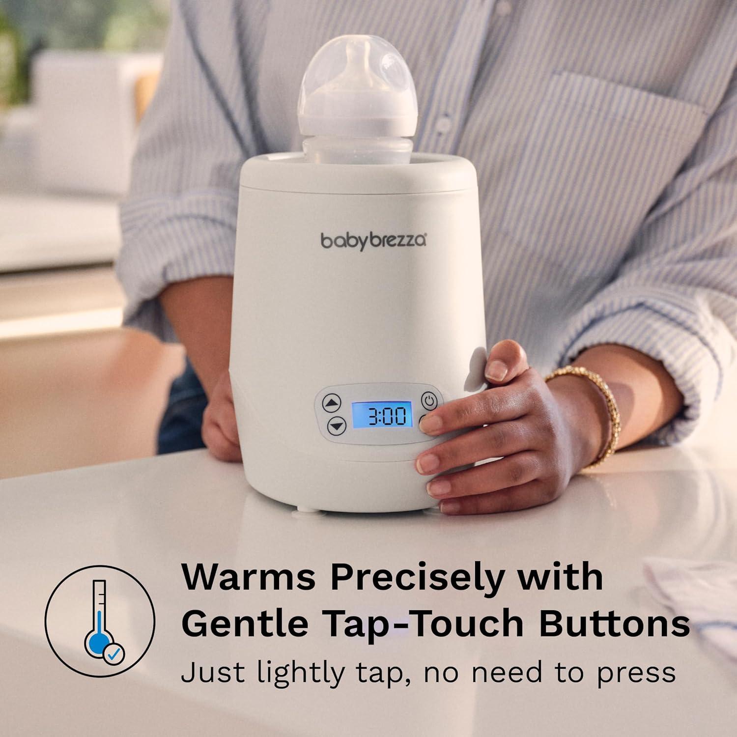 Calentador de Biberones Baby Brezza AirSwirl - Sin Agua, 100% Seco