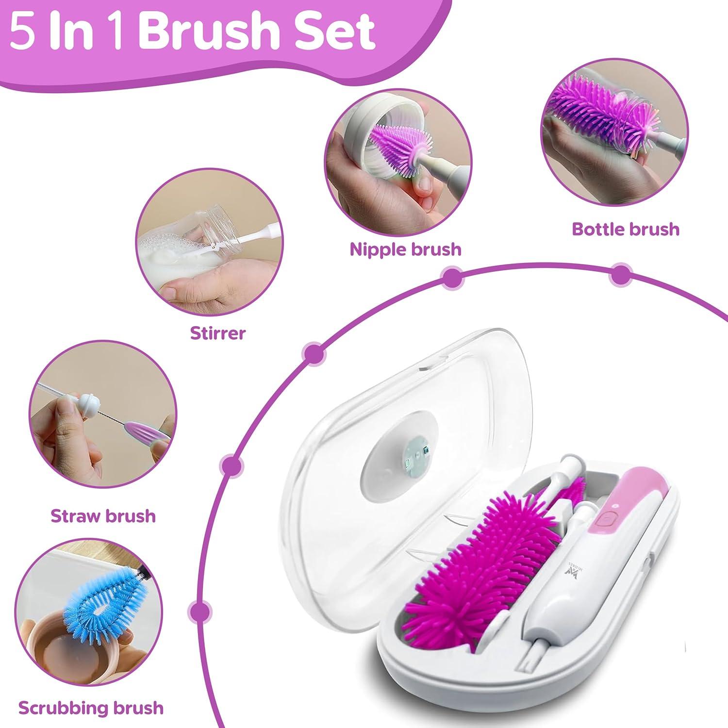 Limpiador eléctrico de biberones Genérico 7 en 1 recargable