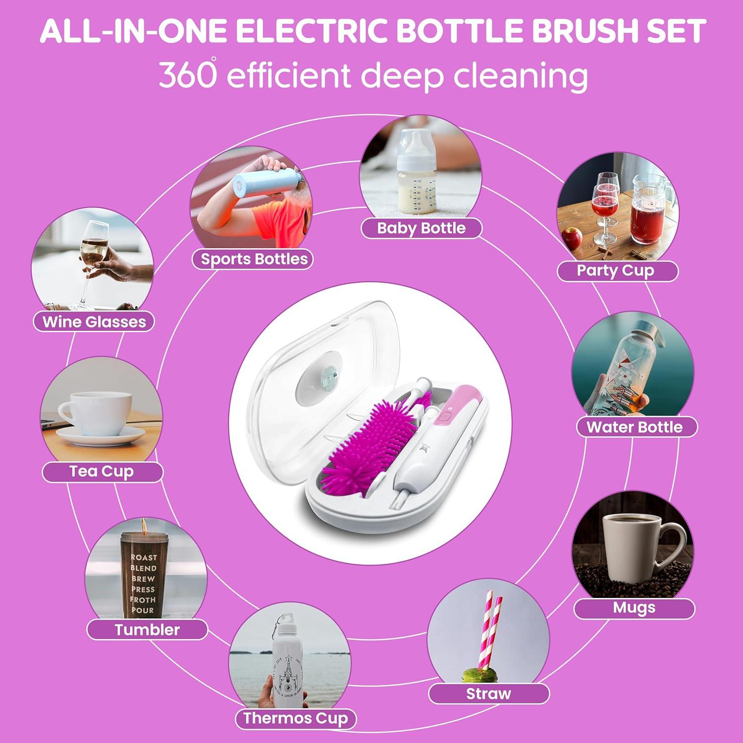 Limpiador eléctrico de biberones Genérico 7 en 1 recargable