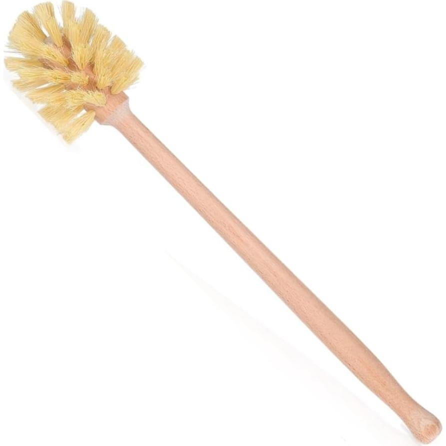 Cepillo para Botellas HusMait con Mango Largo y Cerdas Fuertes
