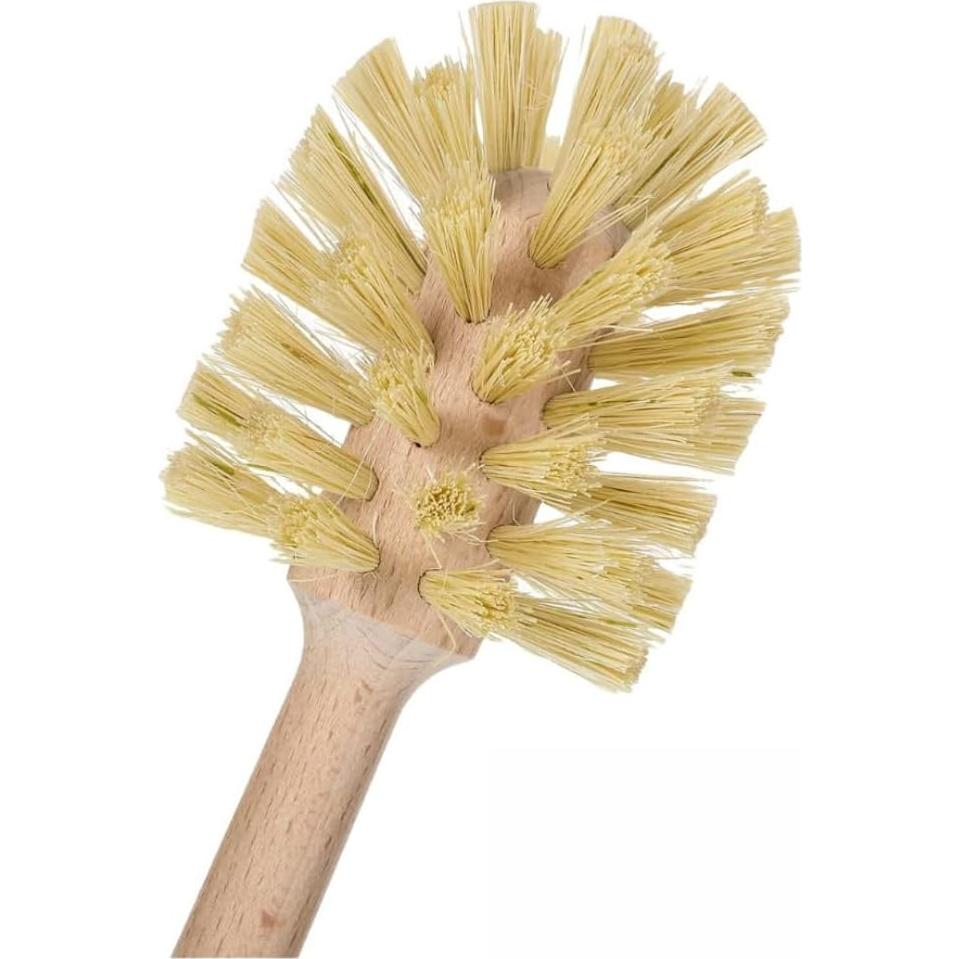 Cepillo para Botellas HusMait con Mango Largo y Cerdas Fuertes