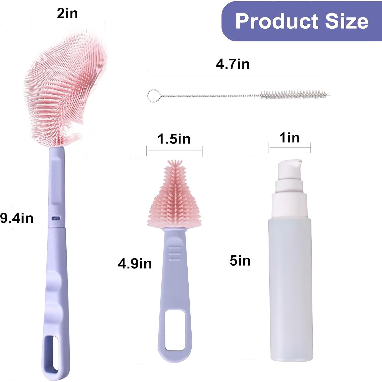 Kit de Limpieza 4 en 1 para Extractores de Leche KEUYE