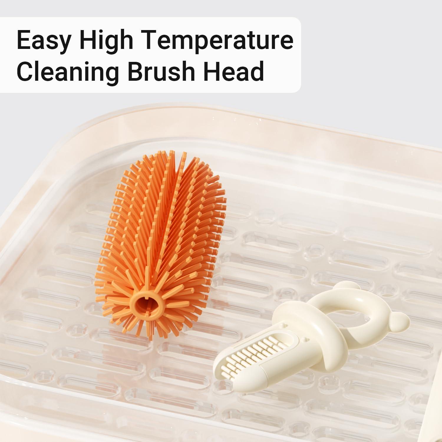 Kit de Cepillos de Limpieza Glusmami 4 en 1 para Botellas