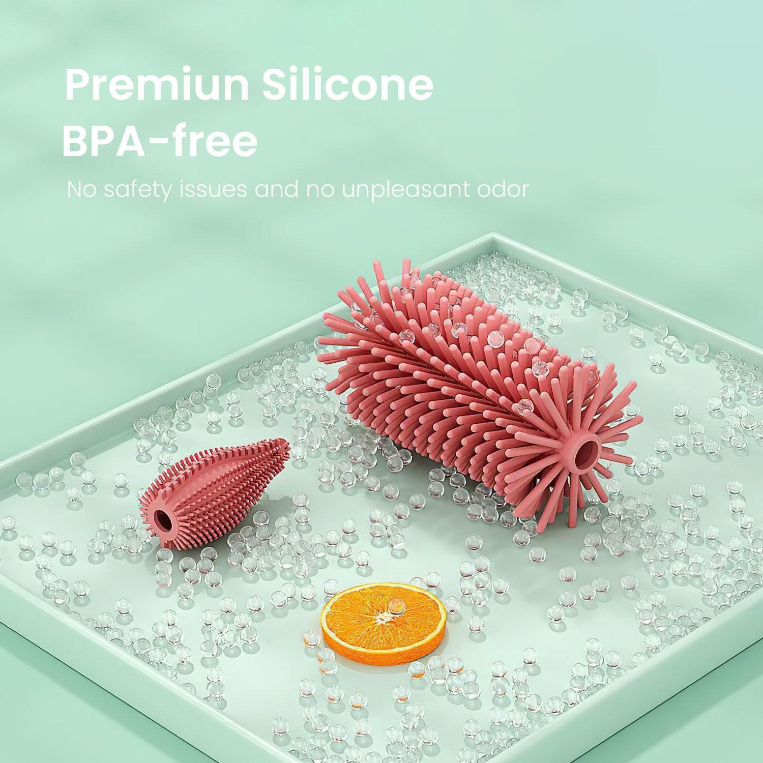 Juego de Cepillos para Biberones Ariseno 5 en 1 Libre de BPA