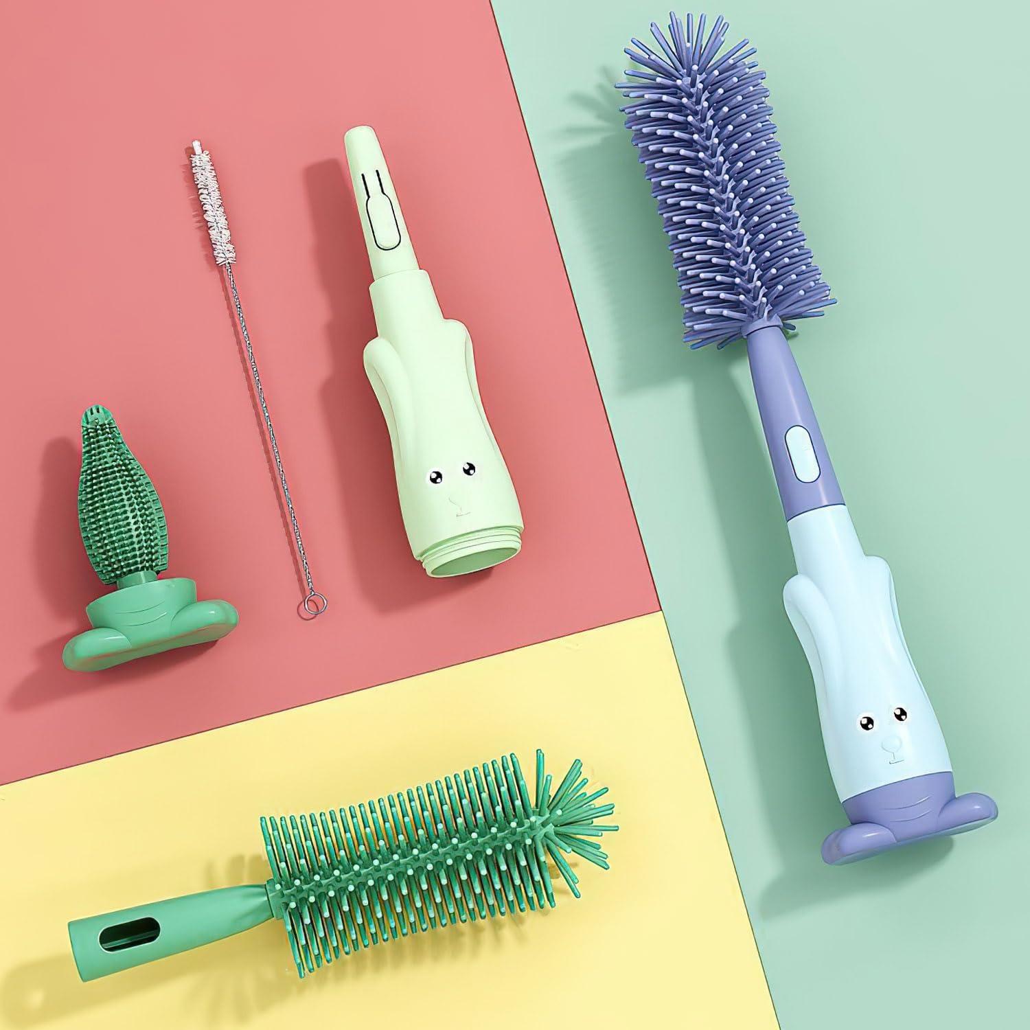 Juego de Cepillos para Biberones Ariseno 5 en 1 Libre de BPA