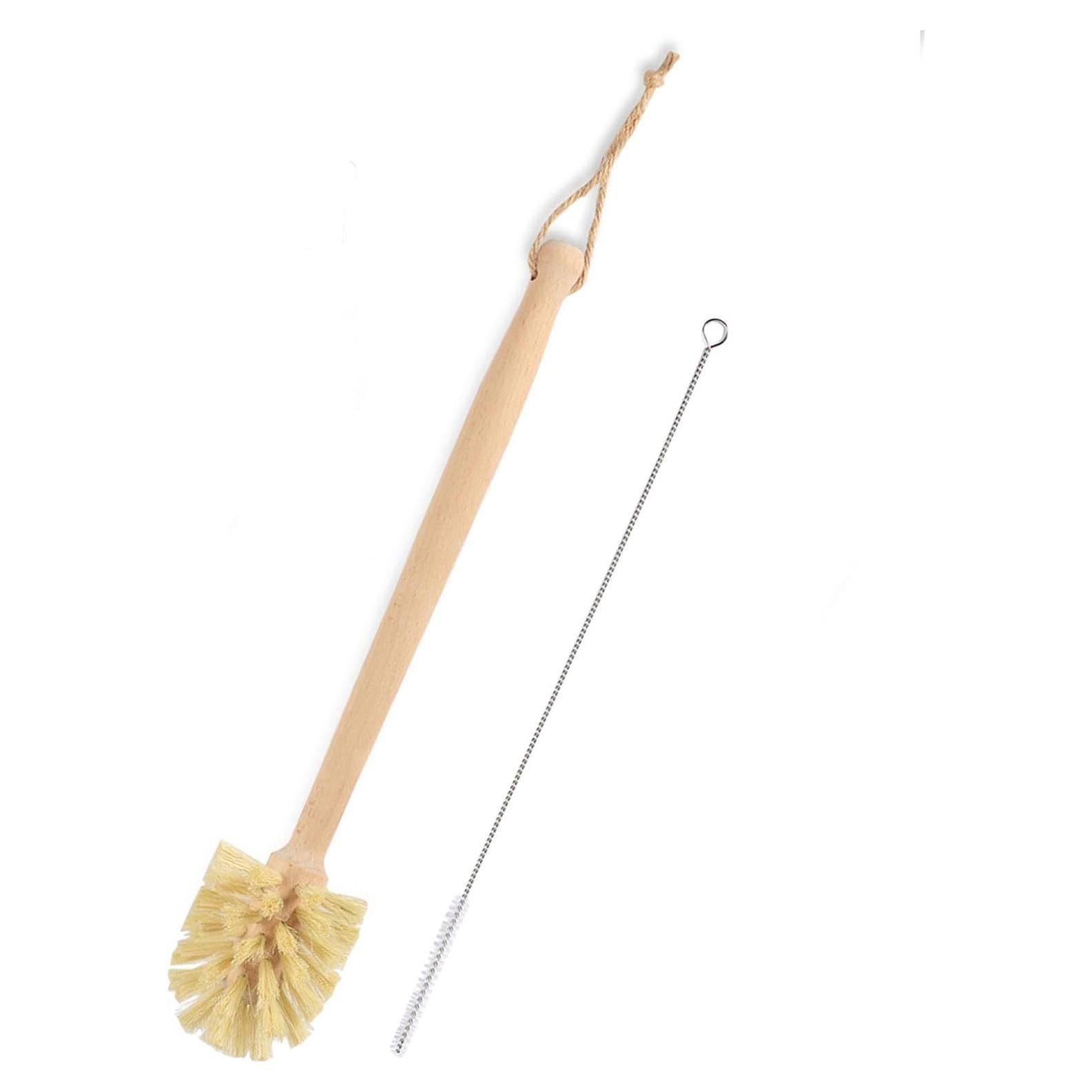 Cepillo de Botella Mango Largo BONUMVITA + Cepillo para Pajitas