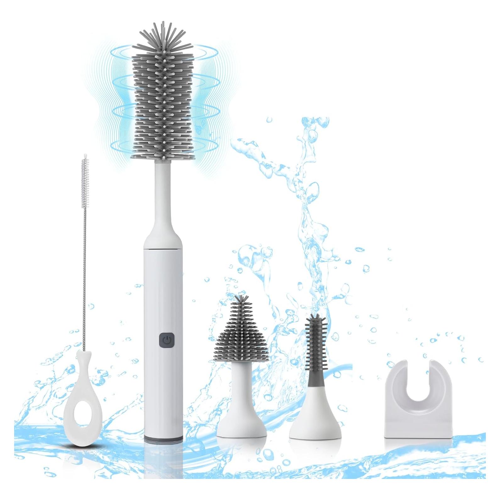 Juego de Limpiadores Eléctricos para Biberones WHNL - Blanco