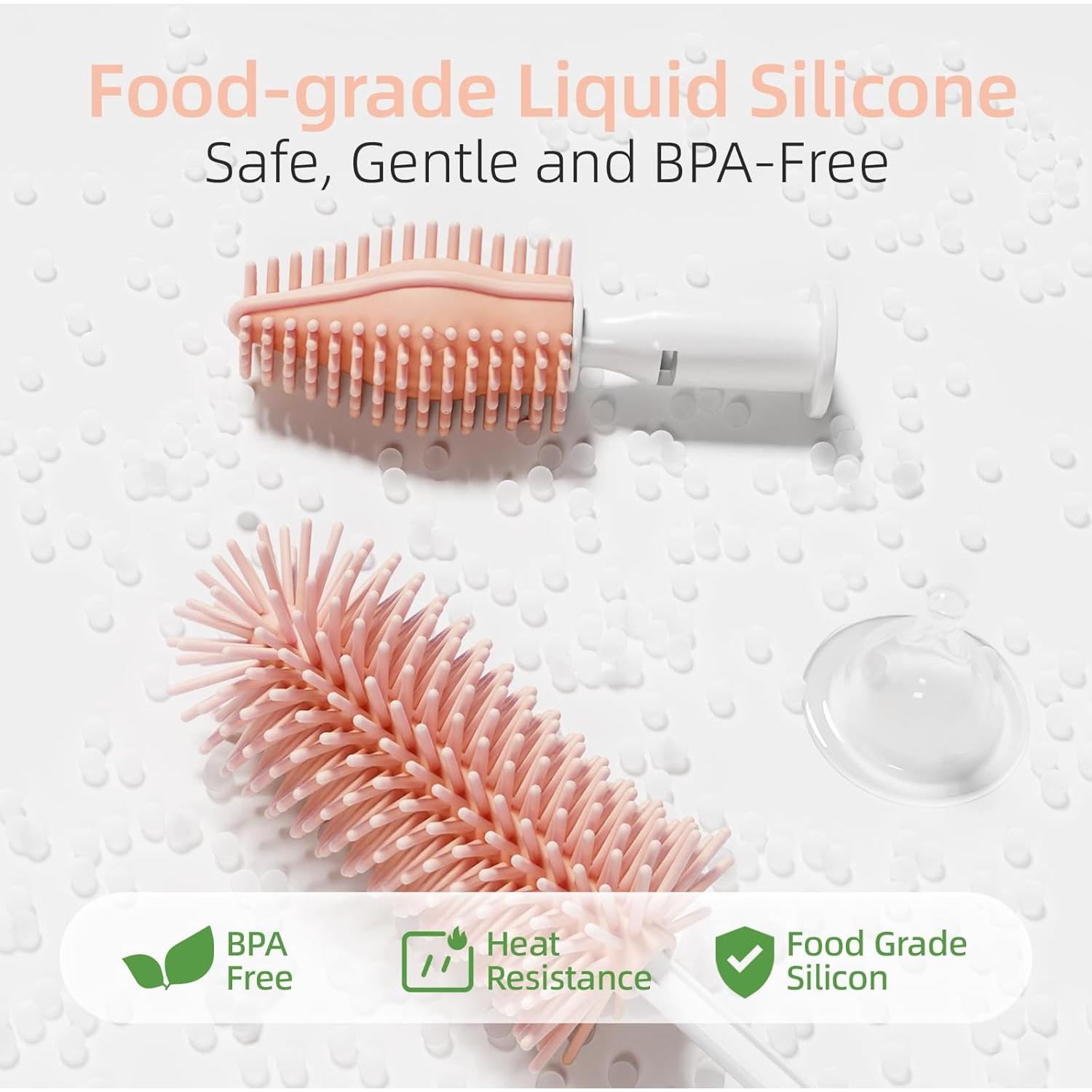 Limpiador Eléctrico de Biberones COZILO 8 en 1 Rosa