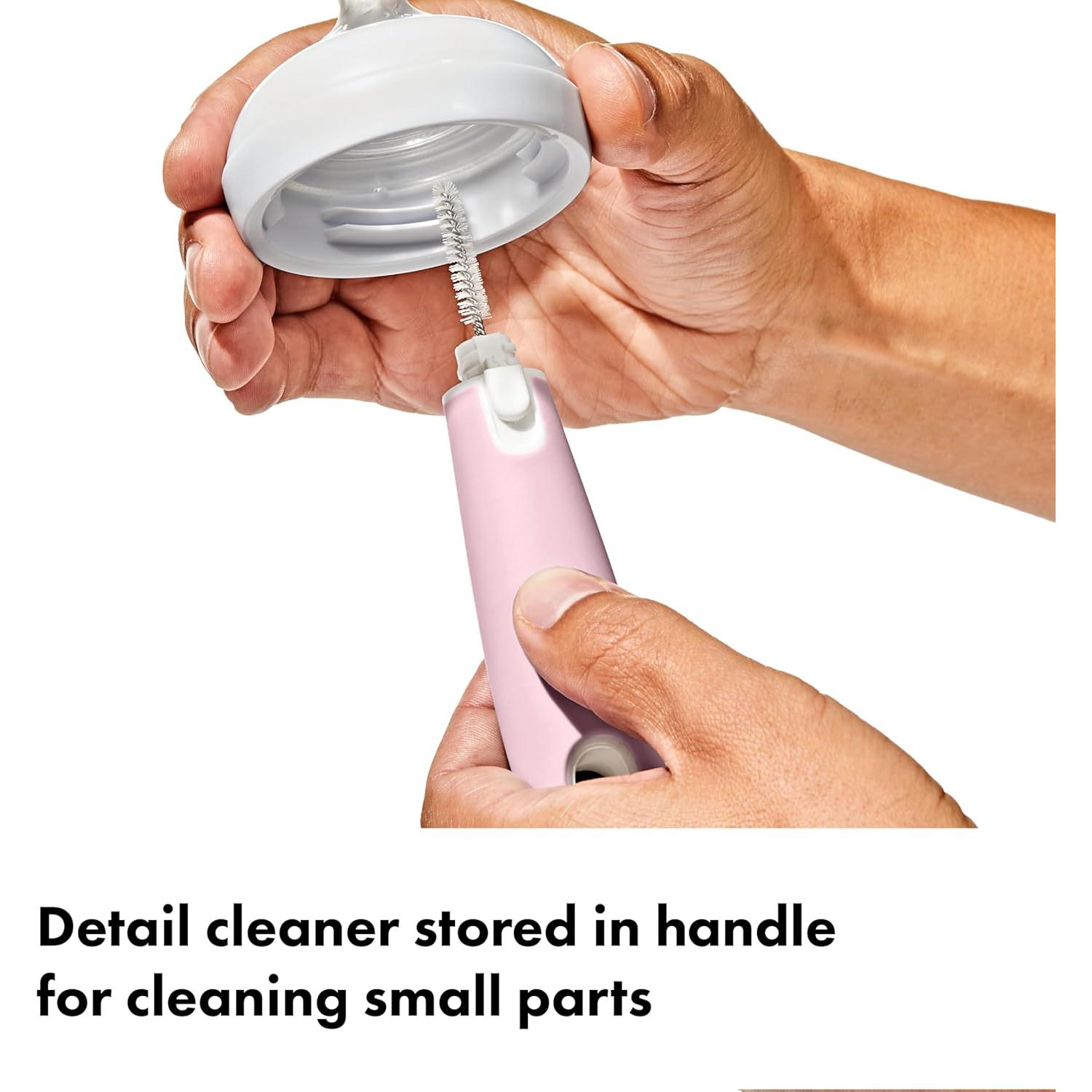 Cepillo para Botellas OXO Tot - Flor, Antideslizante, BPA Free