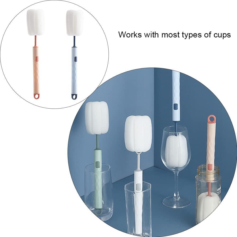 Esponja de Botella YidaSouko 2PCS con Mango Reemplazable