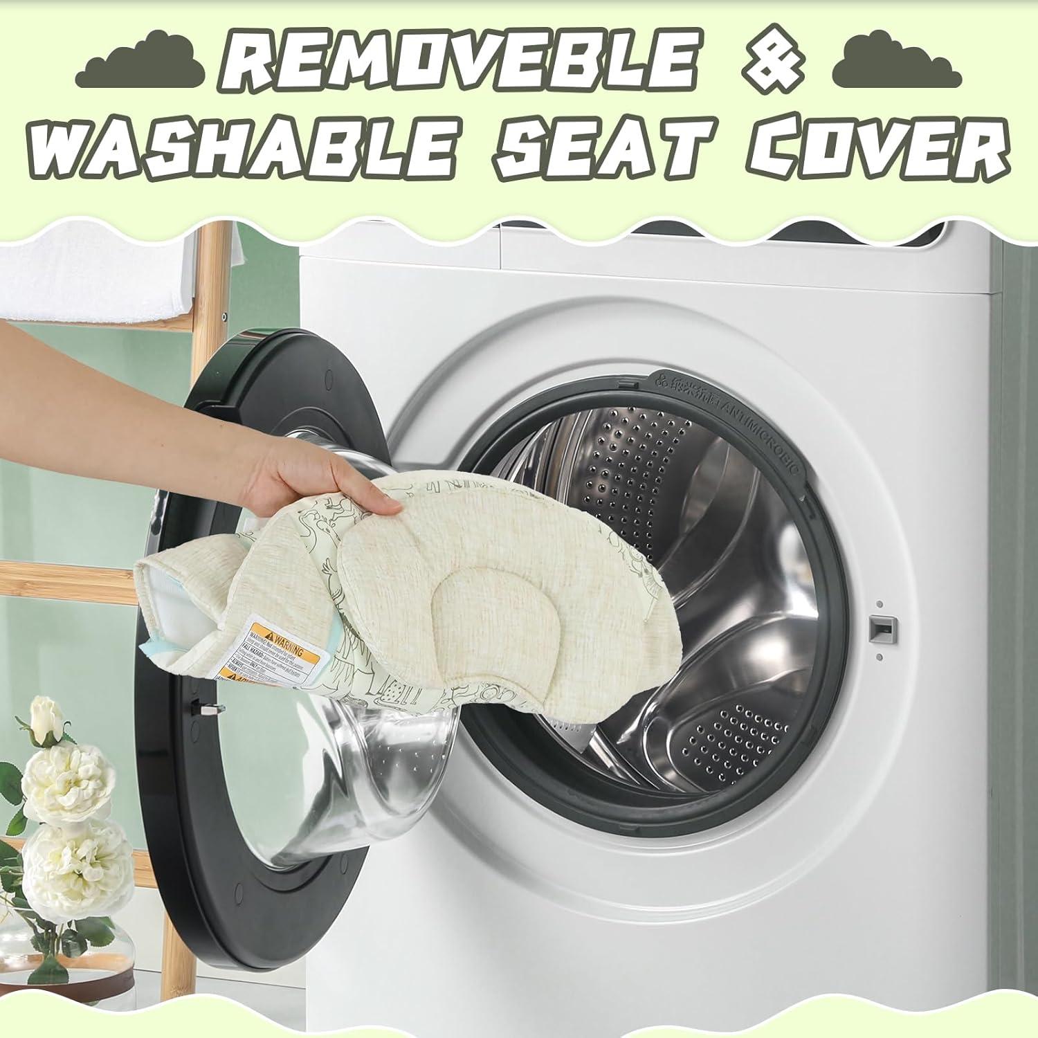 Mecedora Plegable para Bebés BR2404 - 8 Melodías y Vibración