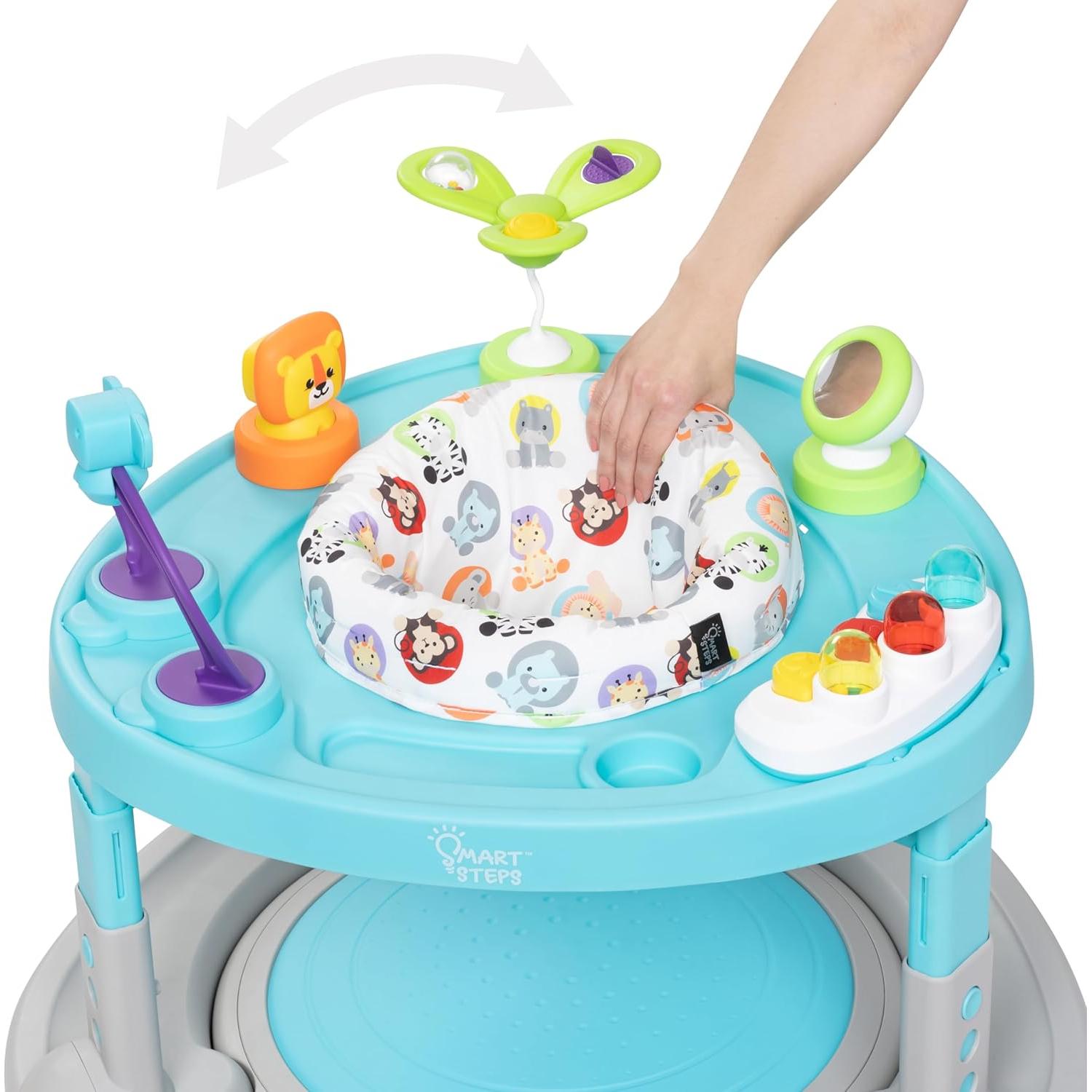 Centro de Actividad 3 en 1 Baby Trend Smart Steps - Vida en la Selva