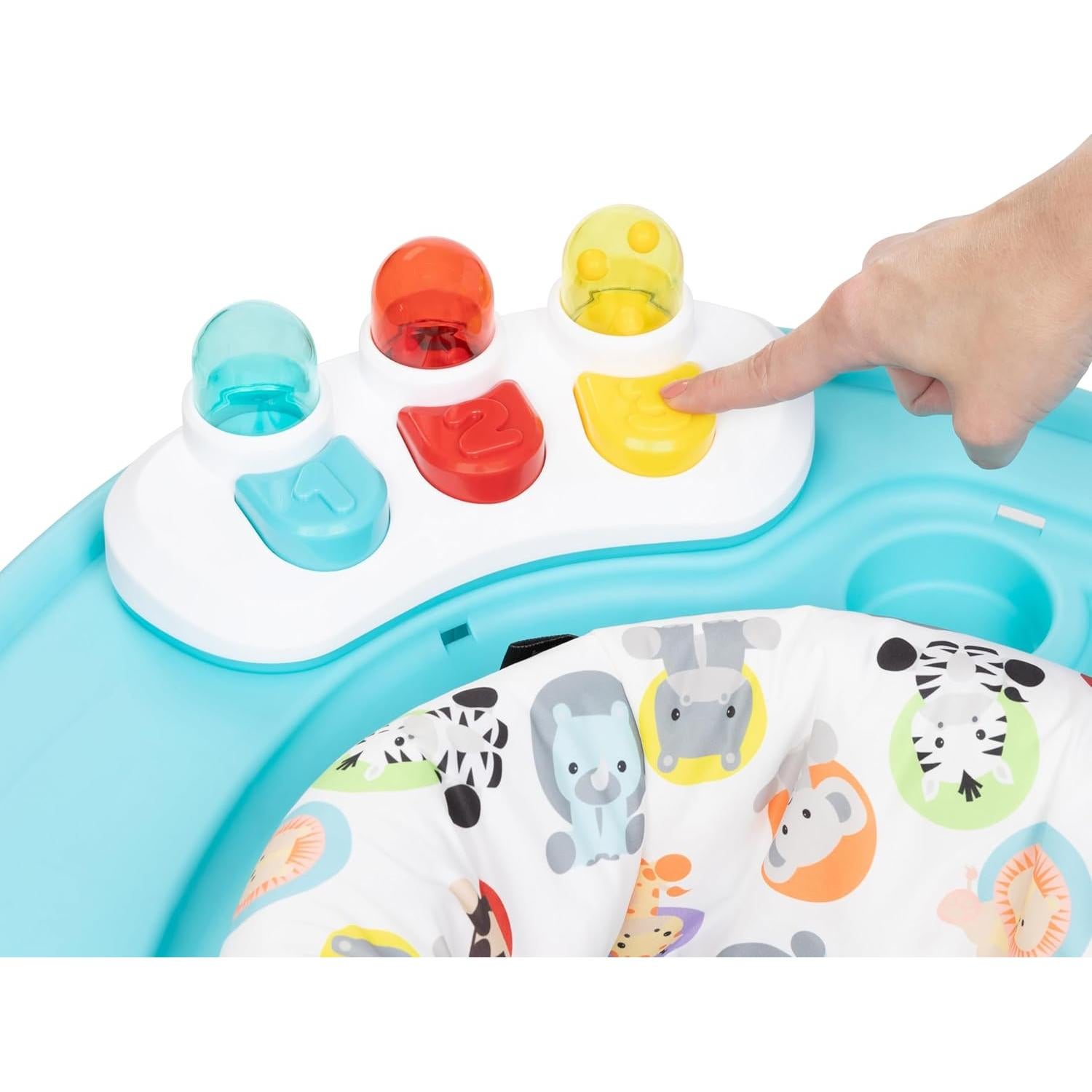 Centro de Actividad 3 en 1 Baby Trend Smart Steps - Vida en la Selva