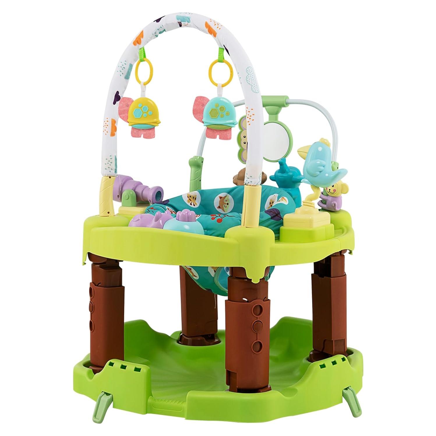 Centro de Actividades 3 en 1 HOMGX para Bebés Verde