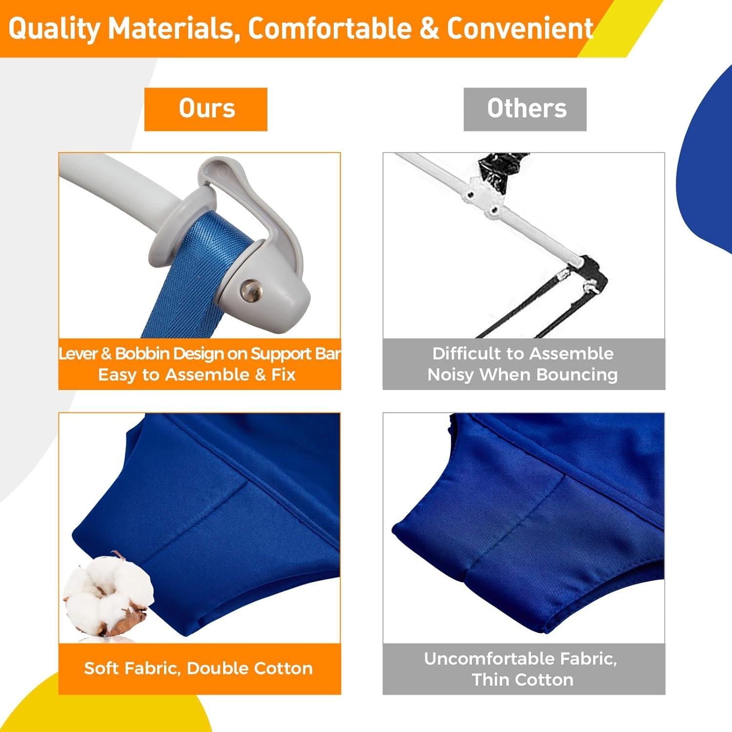 Saltador de Puerta para Bebés FUNLIO Ajustable 6-24 Meses