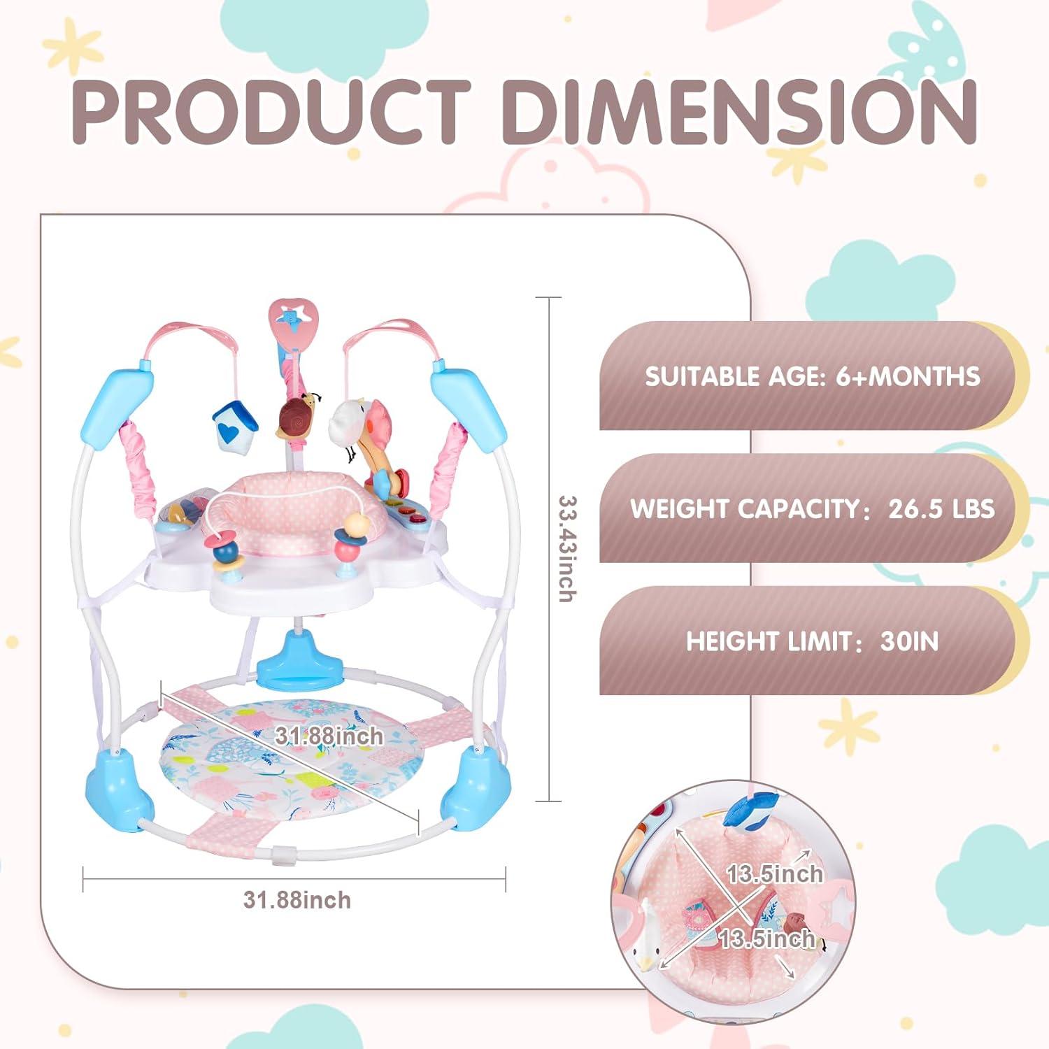 Centro de Actividad para Bebés 3 en 1 Furmubei JP2402 - Asiento 360°