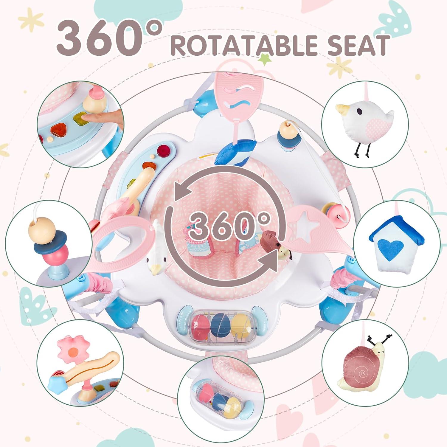Centro de Actividad para Bebés 3 en 1 Furmubei JP2402 - Asiento 360°