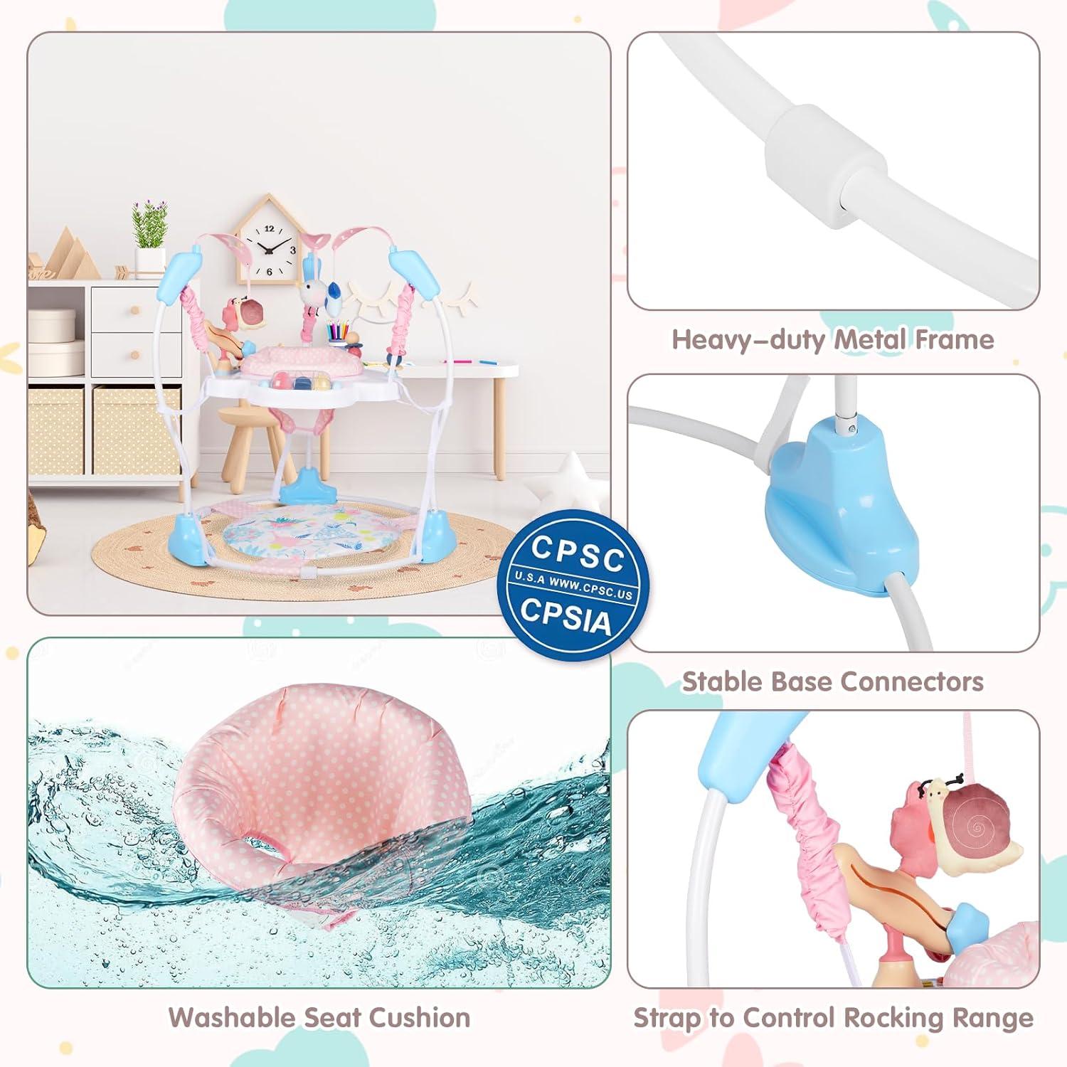 Centro de Actividad para Bebés 3 en 1 Furmubei JP2402 - Asiento 360°