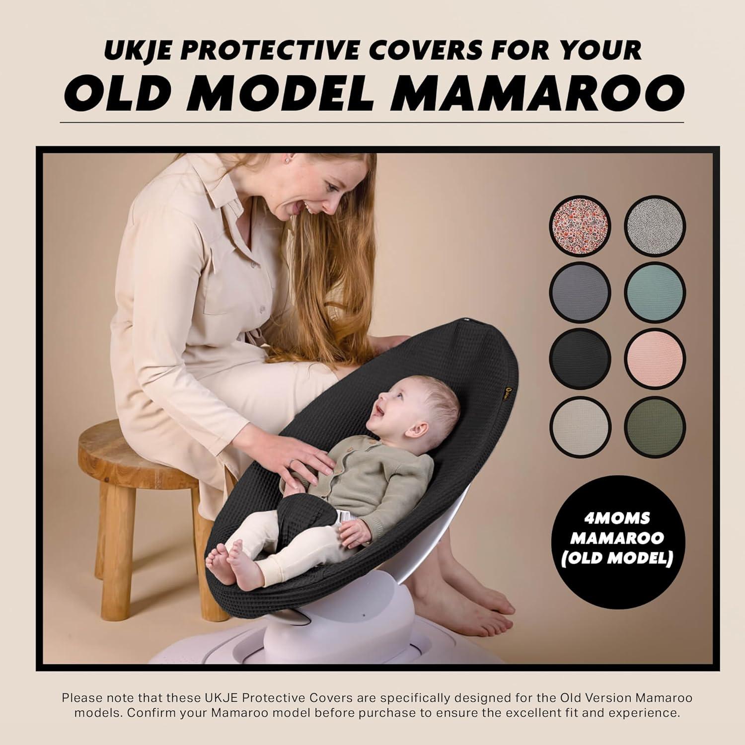Cubierta para Mecedora de Bebé UKJE - Compatible con Mamaroo 4