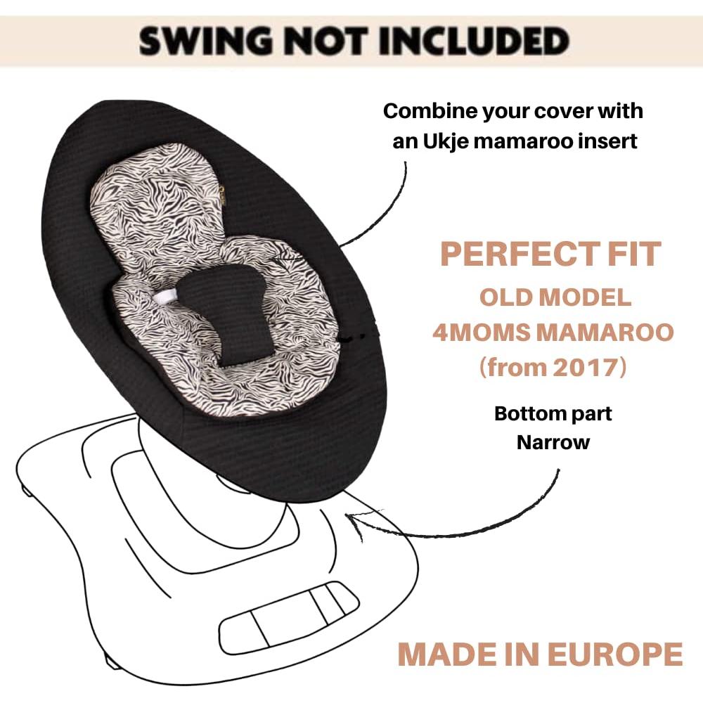 Cubierta para Mecedora de Bebé UKJE - Compatible con Mamaroo 4
