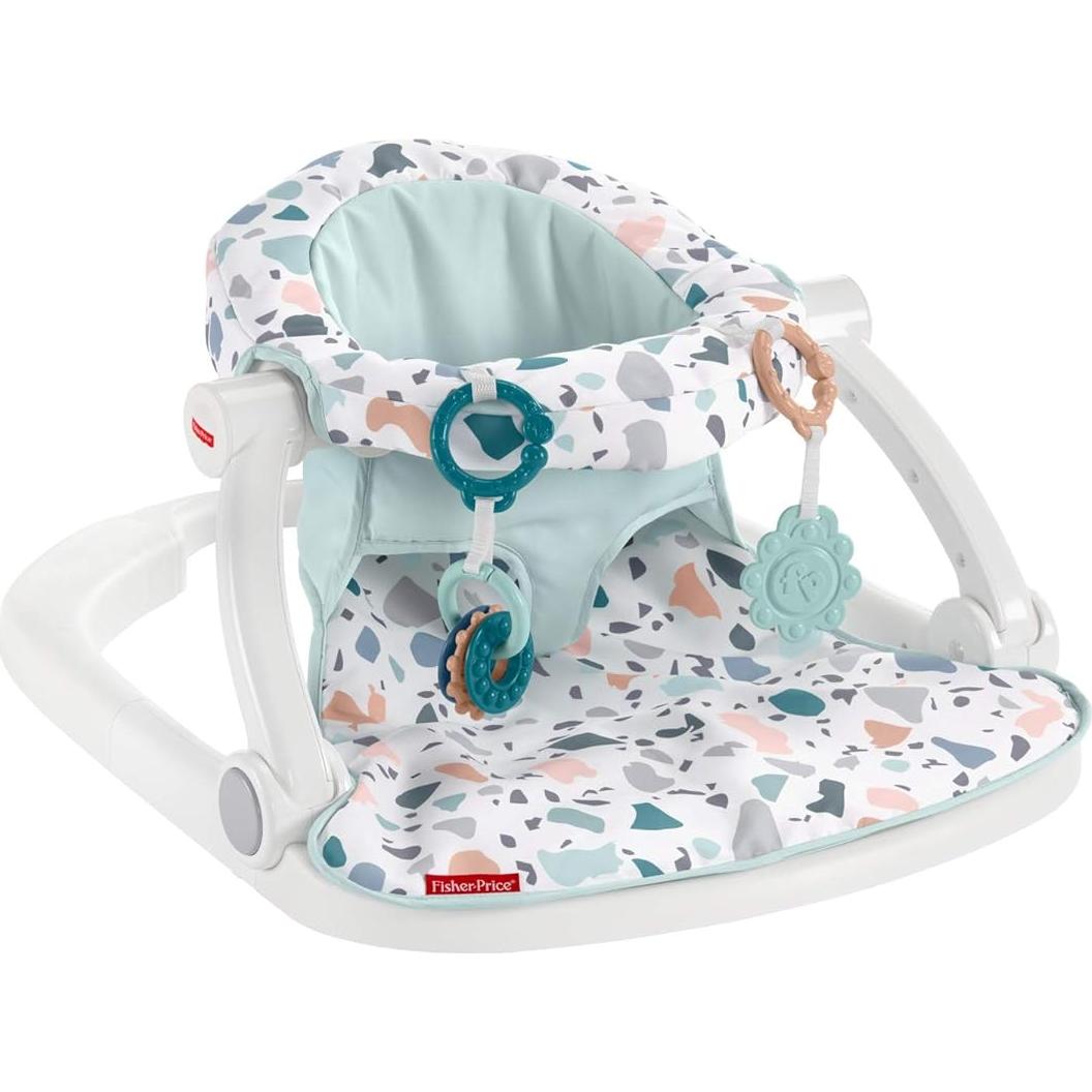 Jumperoo Palm Paradise Fisher-Price con música y silla portátil