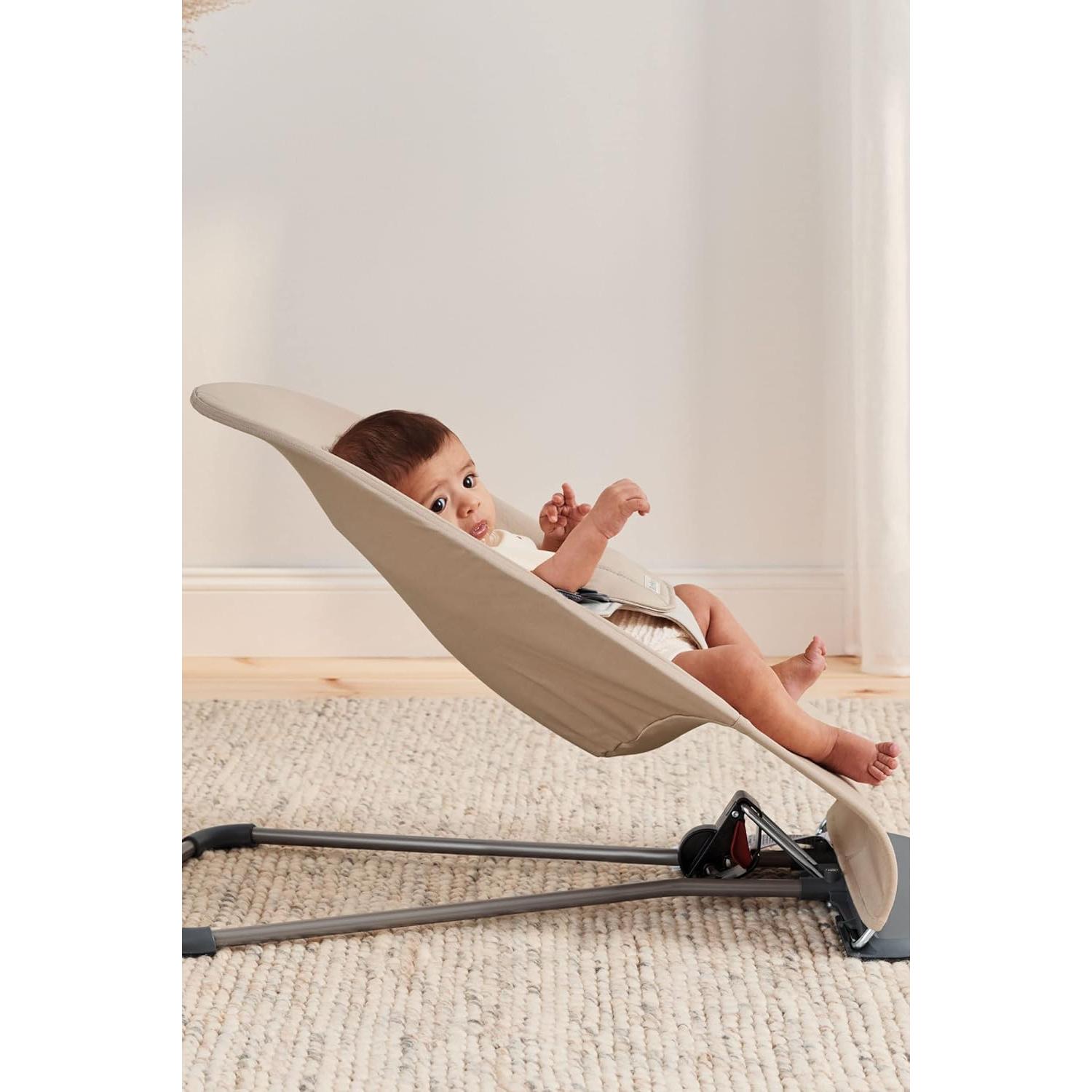 Silla de Rebote BabyBjörn Balance Soft Caqui 2 en 1 para Bebés