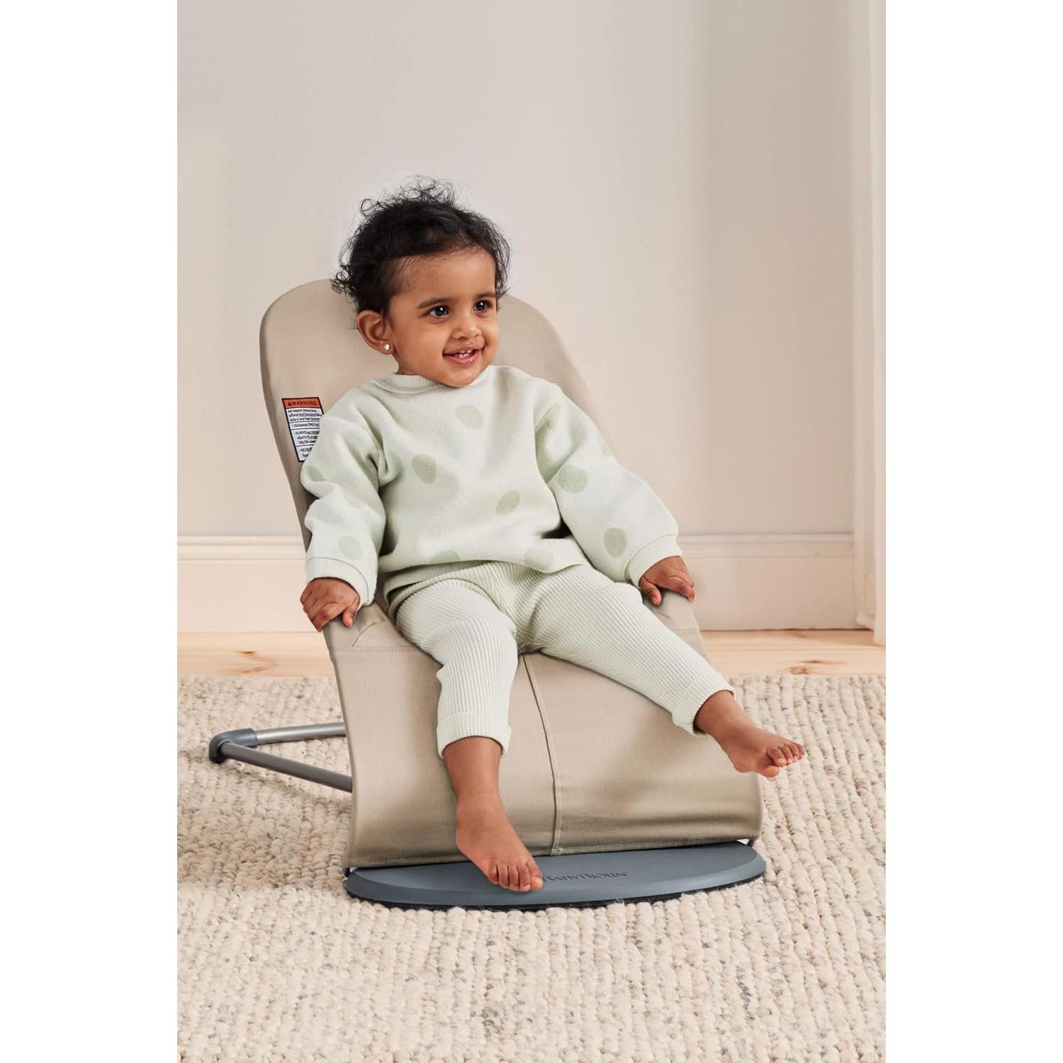 Silla de Rebote BabyBjörn Balance Soft Caqui 2 en 1 para Bebés