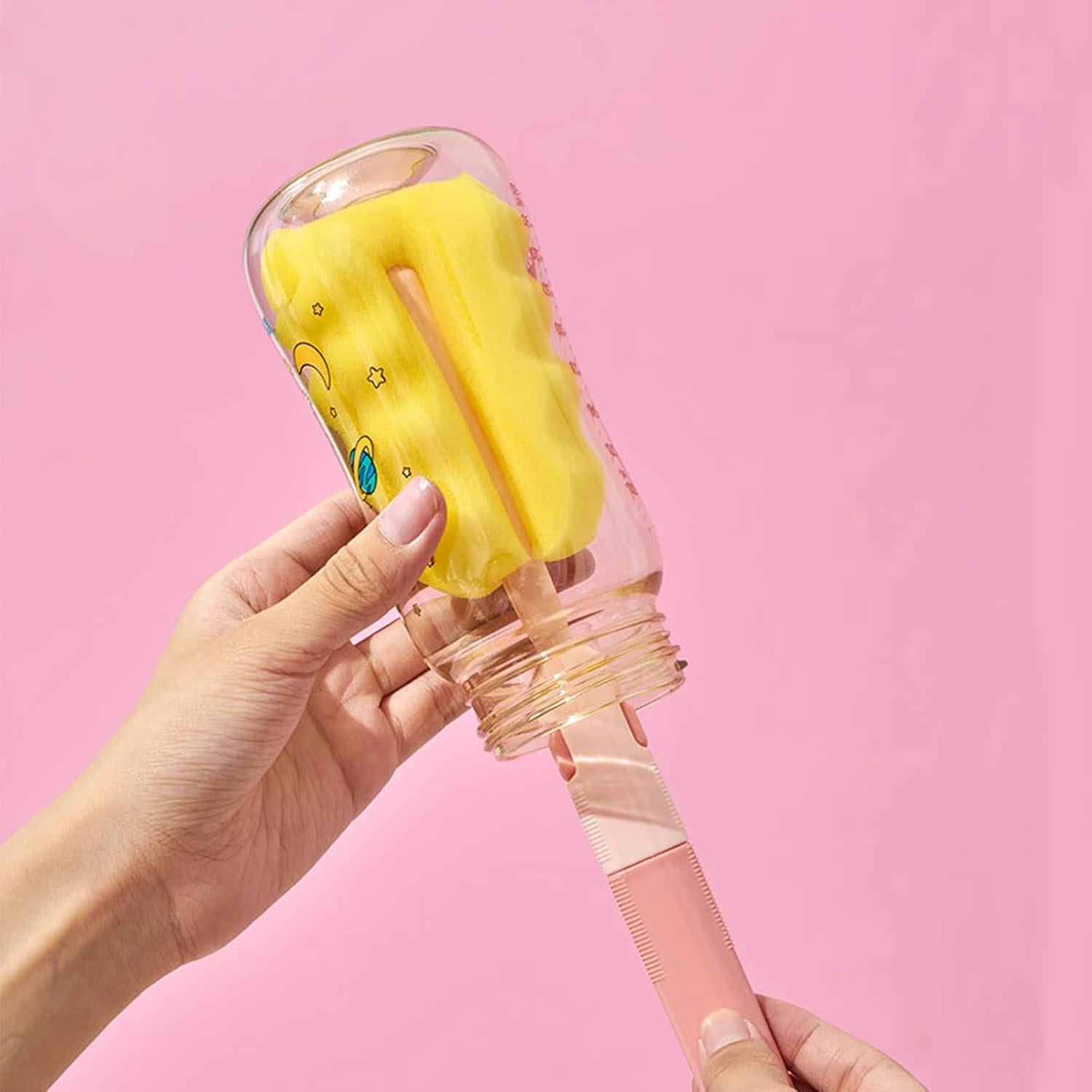 Juego de Cepillos para Biberones SEBIKAM 4-en-1 Verde