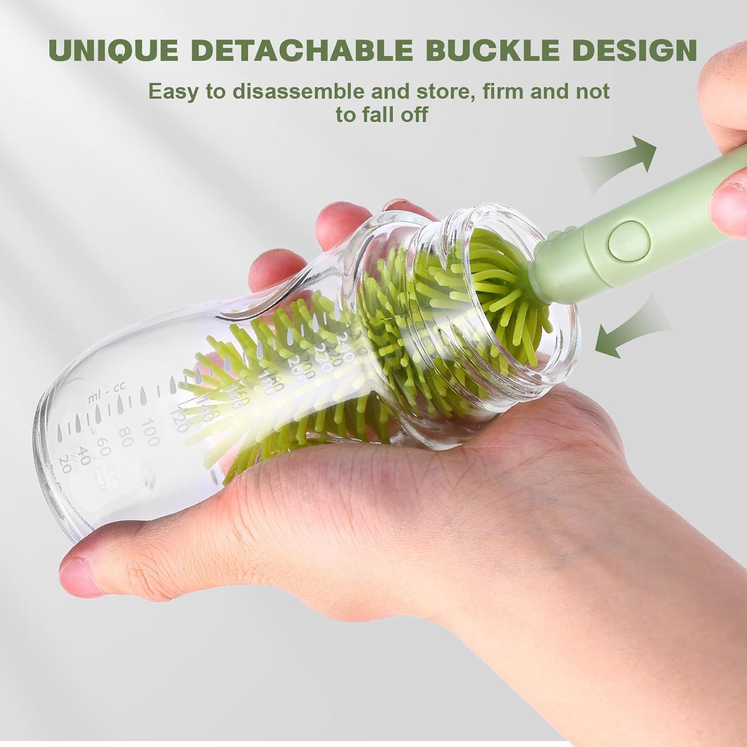 Juego de limpieza para biberones Hranio 6 en 1 portátil