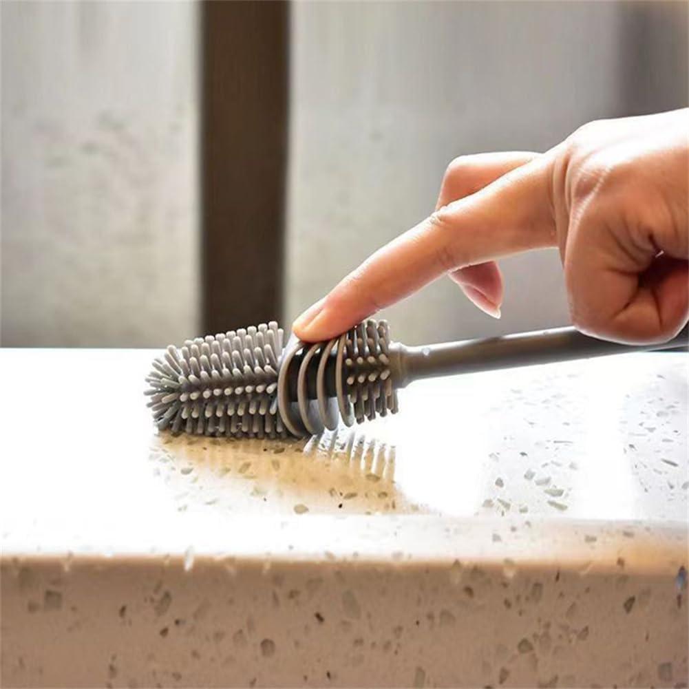 Cepillo Limpiador de Botellas EYAKEG de Silicona 28 cm