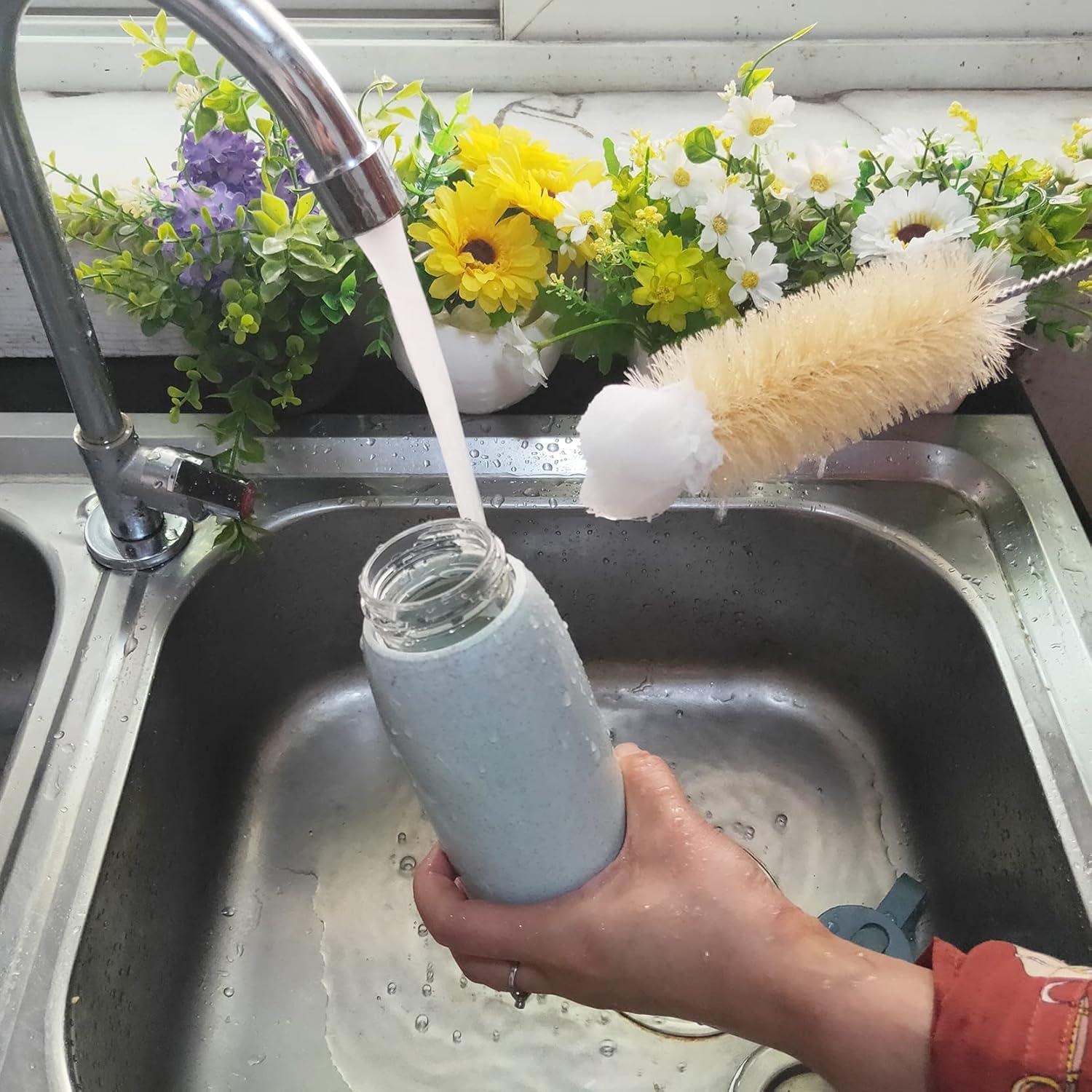 Cepillo de limpieza NewFerU para botellas de acero inoxidable 33cm