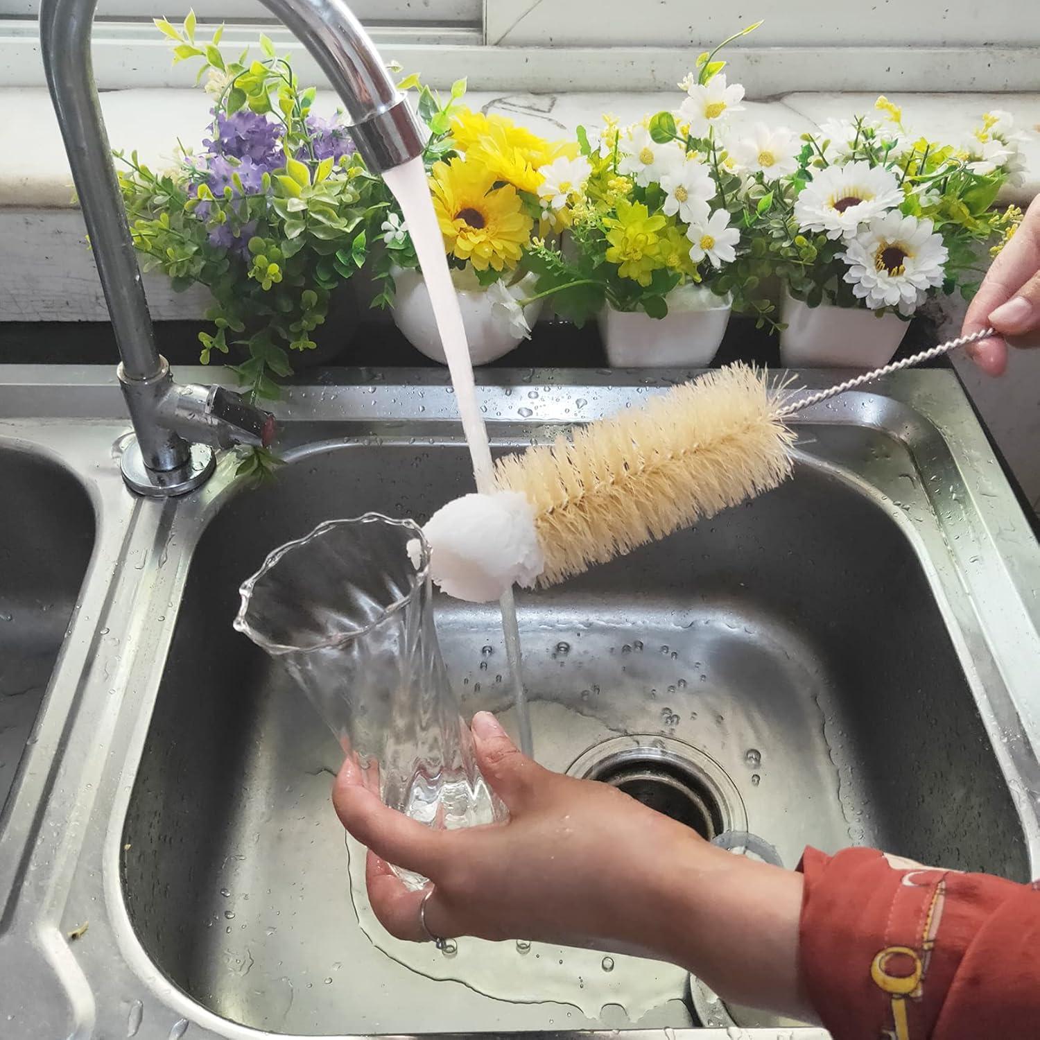 Cepillo de limpieza NewFerU para botellas de acero inoxidable 33cm